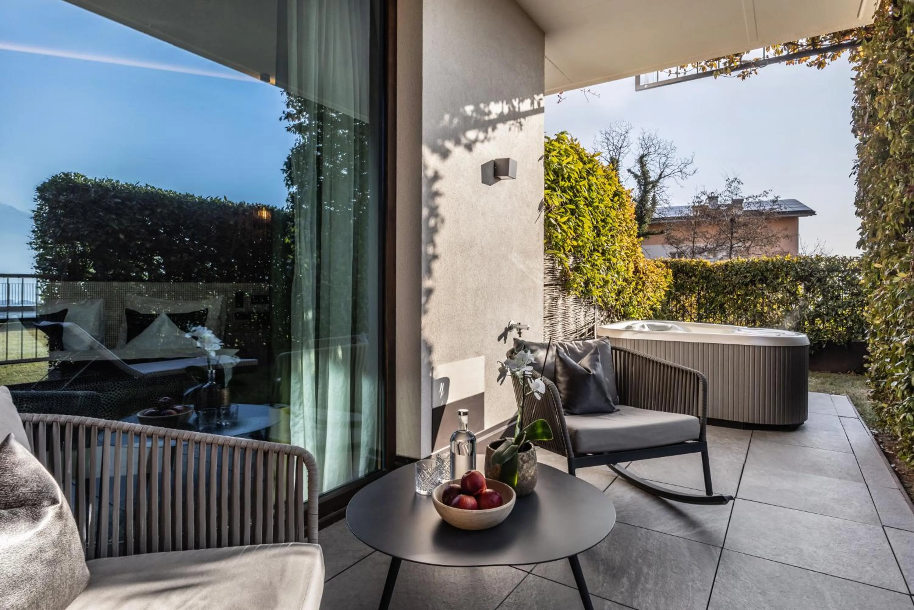 Garden in Hotel Der Weinmesser