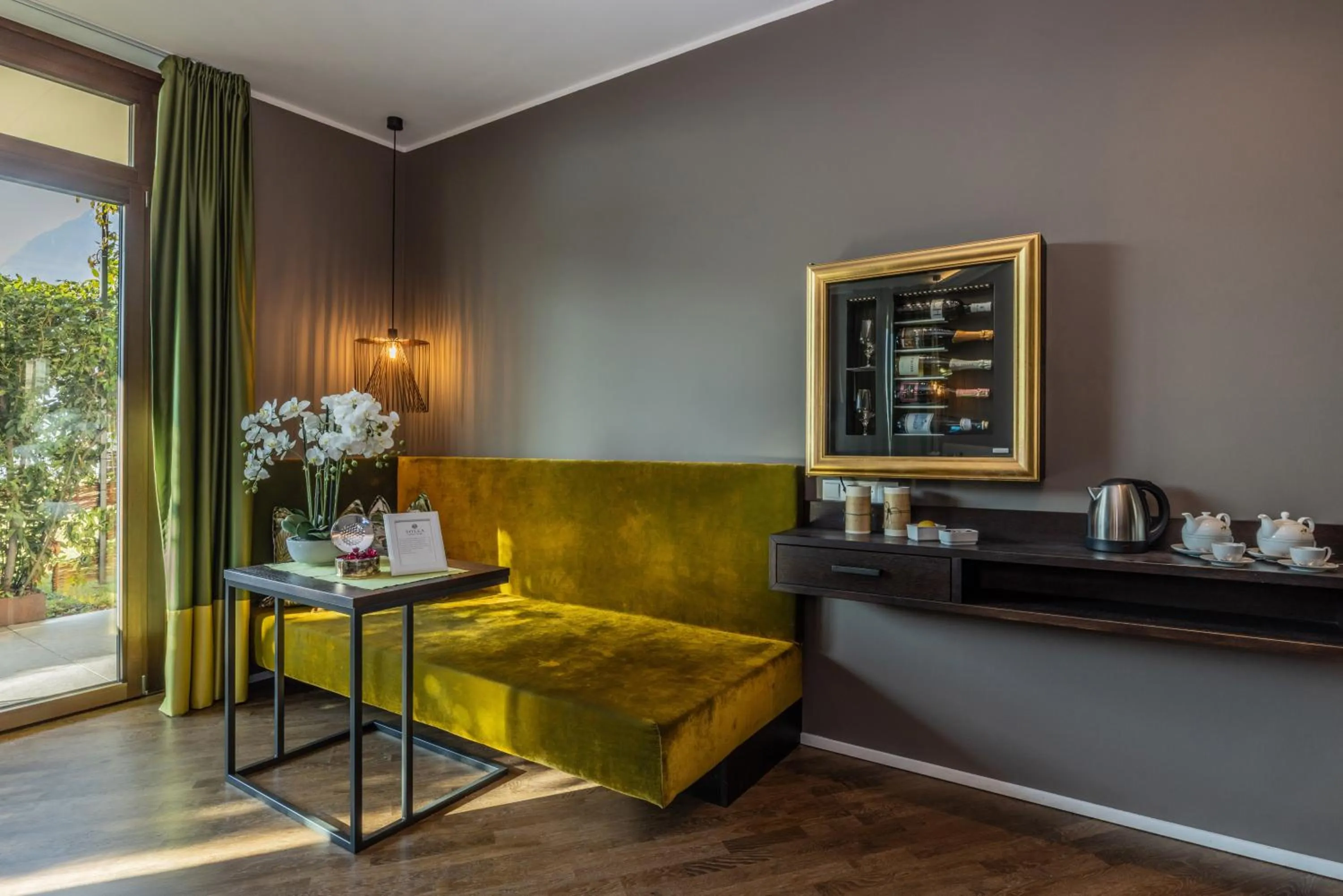 Seating area in Hotel Der Weinmesser