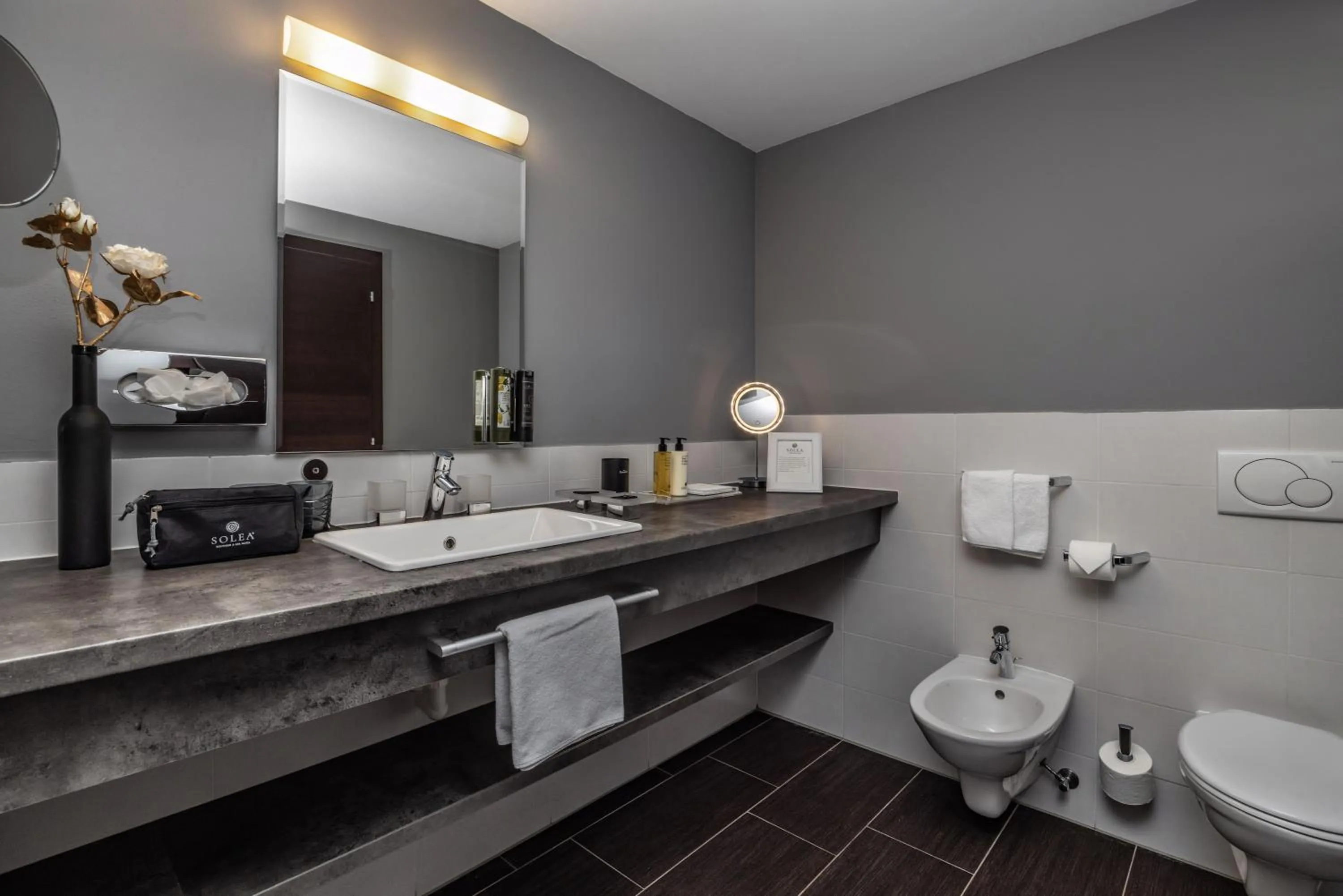 Bathroom in Hotel Der Weinmesser