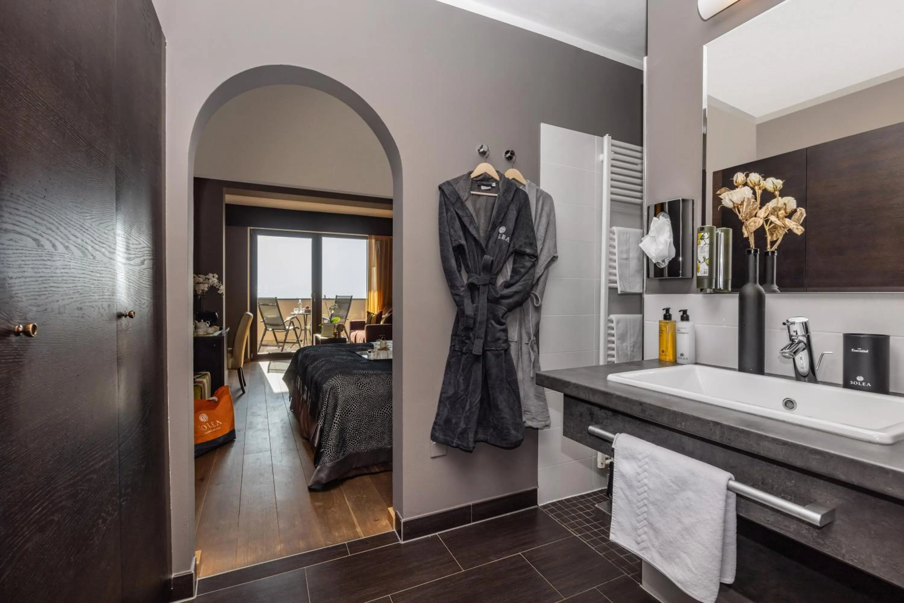 Shower in Hotel Der Weinmesser