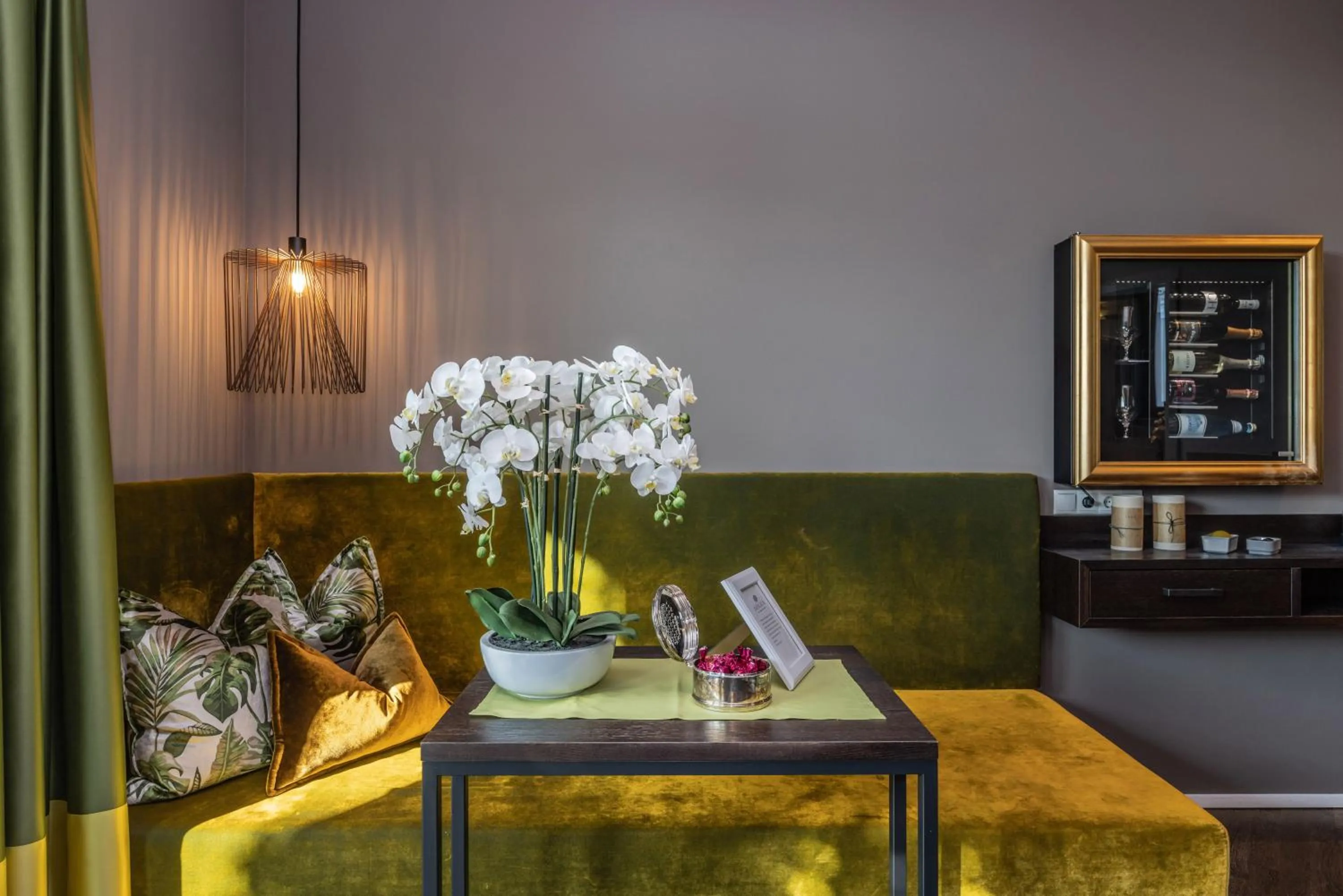 Seating area in Hotel Der Weinmesser