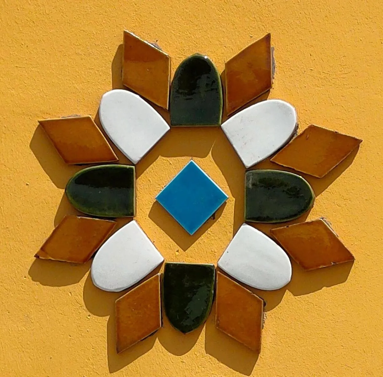 Decorative detail in Punta Falcone Resort