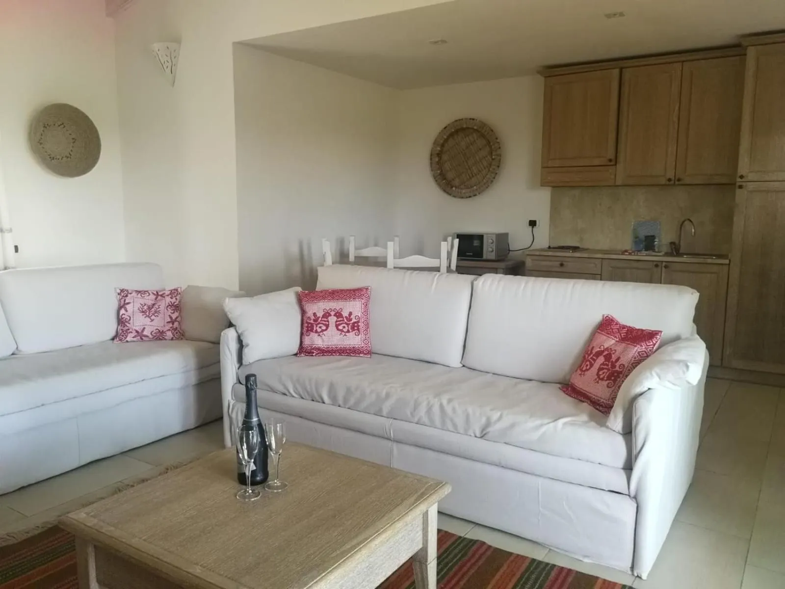 Kitchen or kitchenette in Punta Falcone Resort