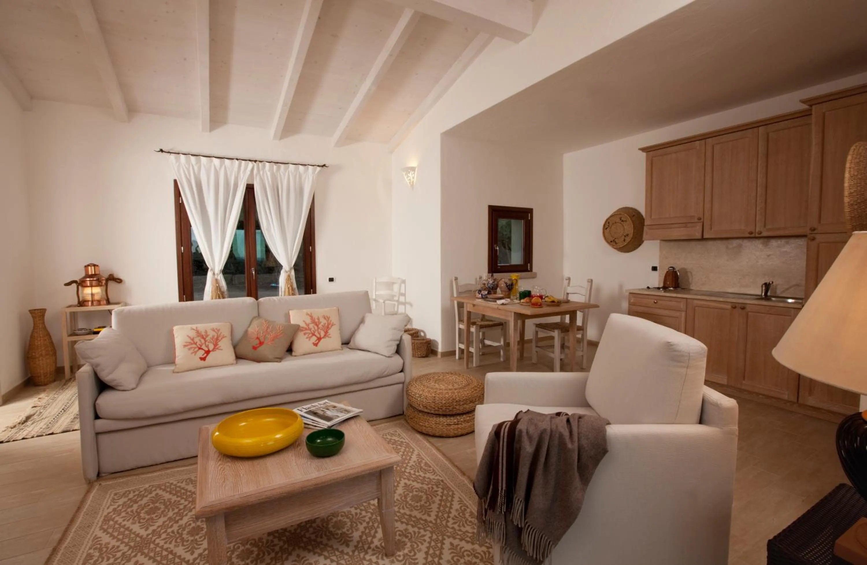 Communal lounge/ TV room in Punta Falcone Resort