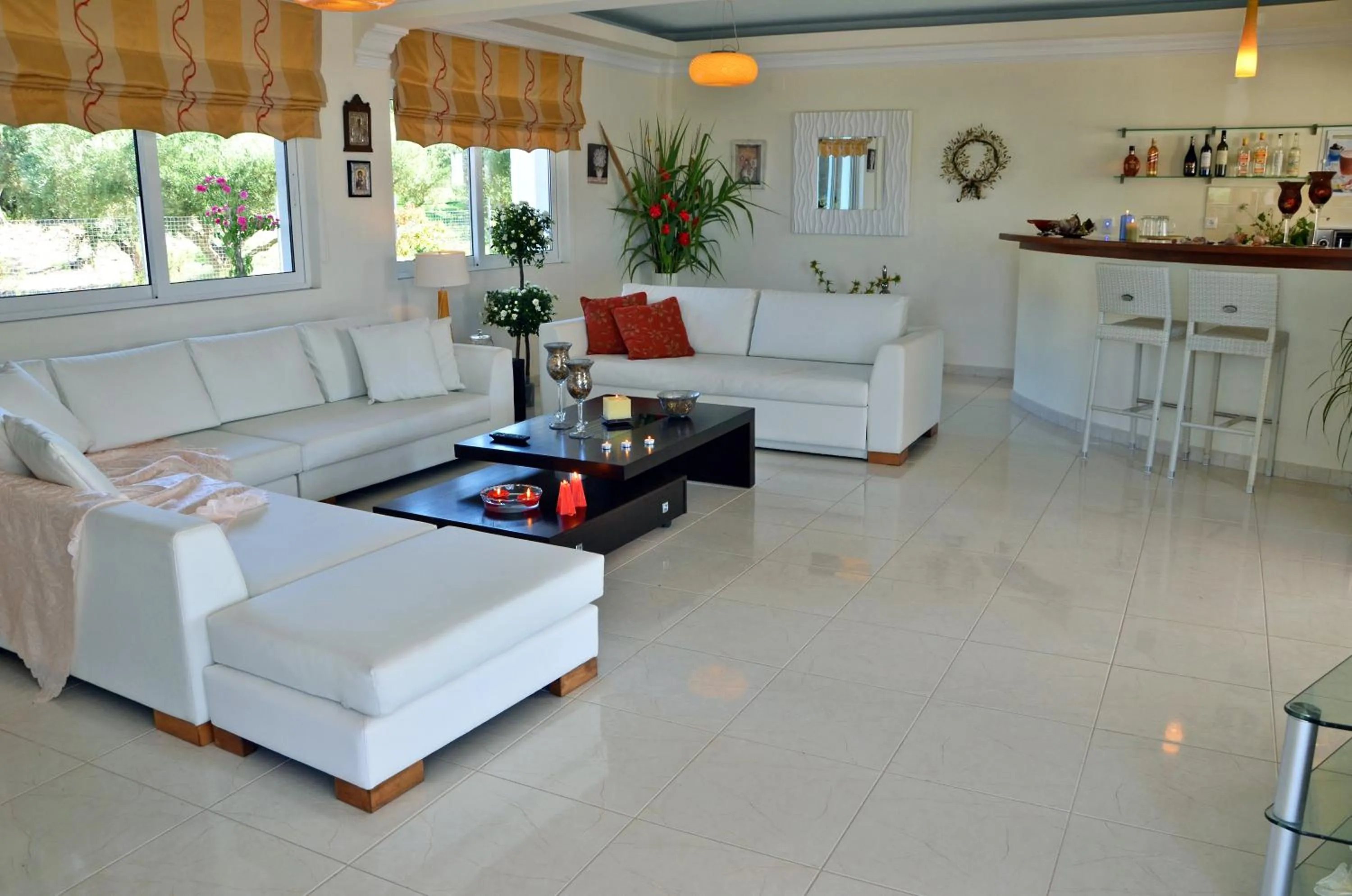 Communal lounge/ TV room in Elea Hotel Apartments and Villas