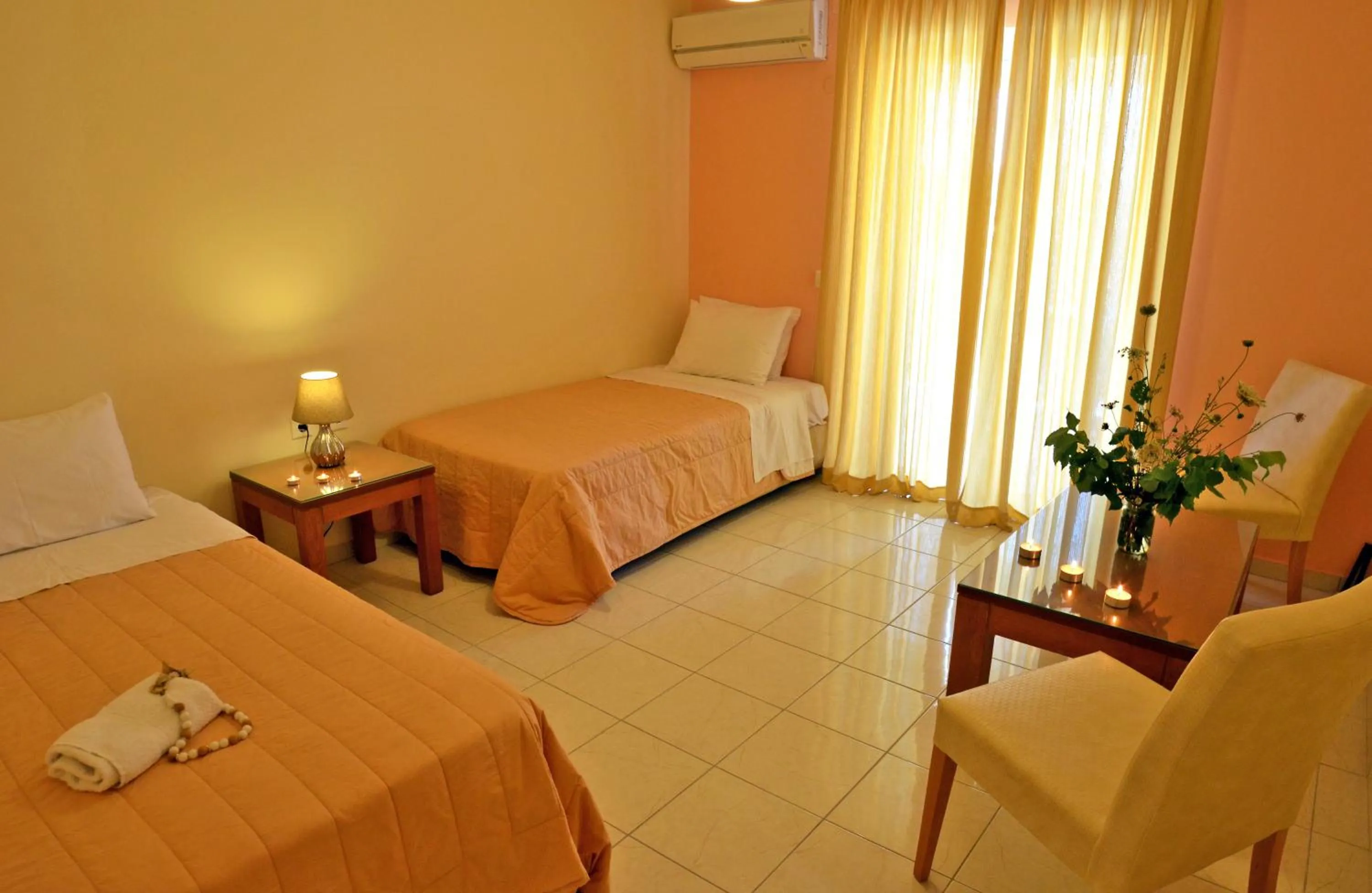 Photo of the whole room, Bed in Elea Hotel Apartments and Villas