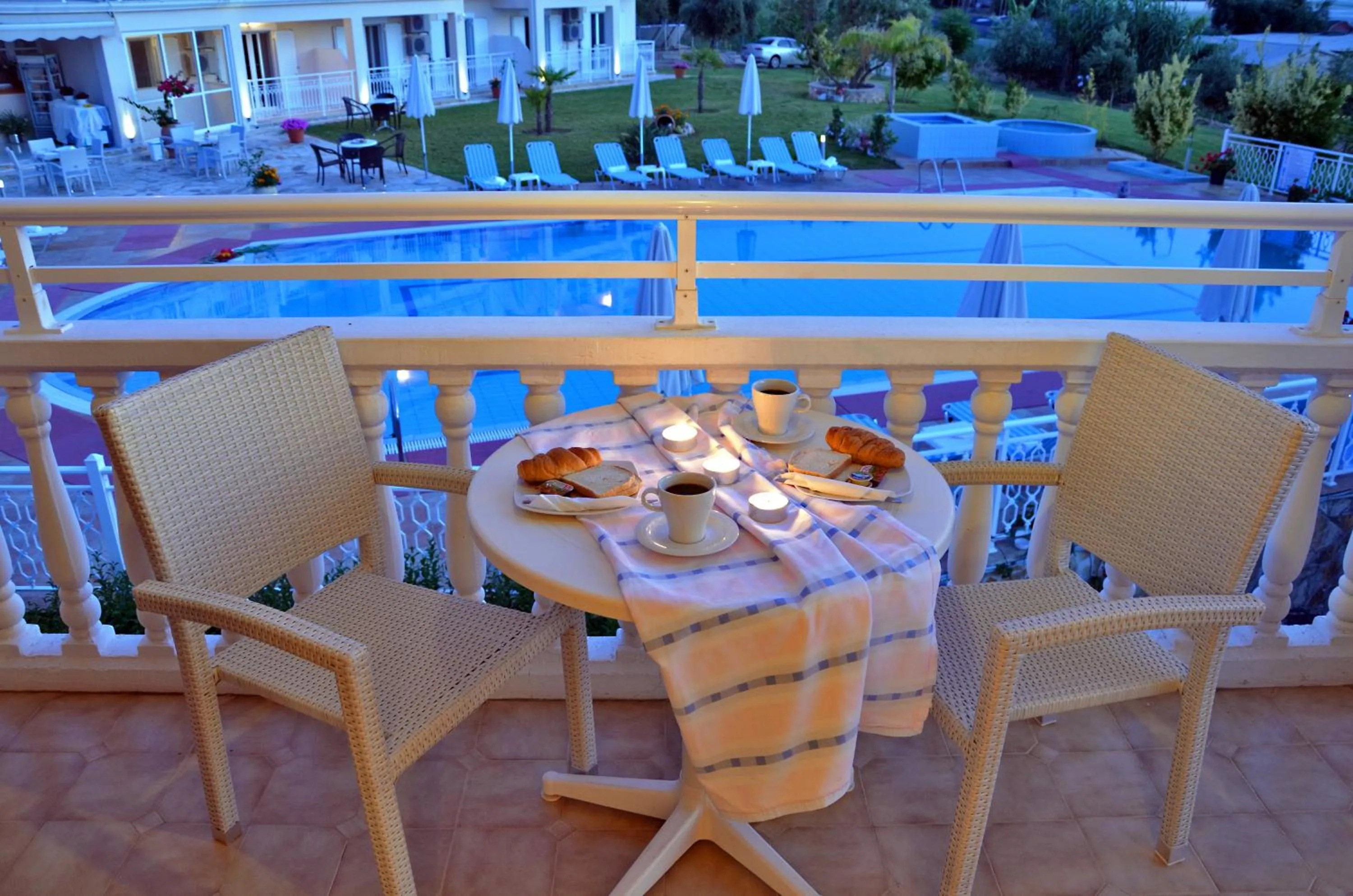 Balcony/Terrace in Elea Hotel Apartments and Villas