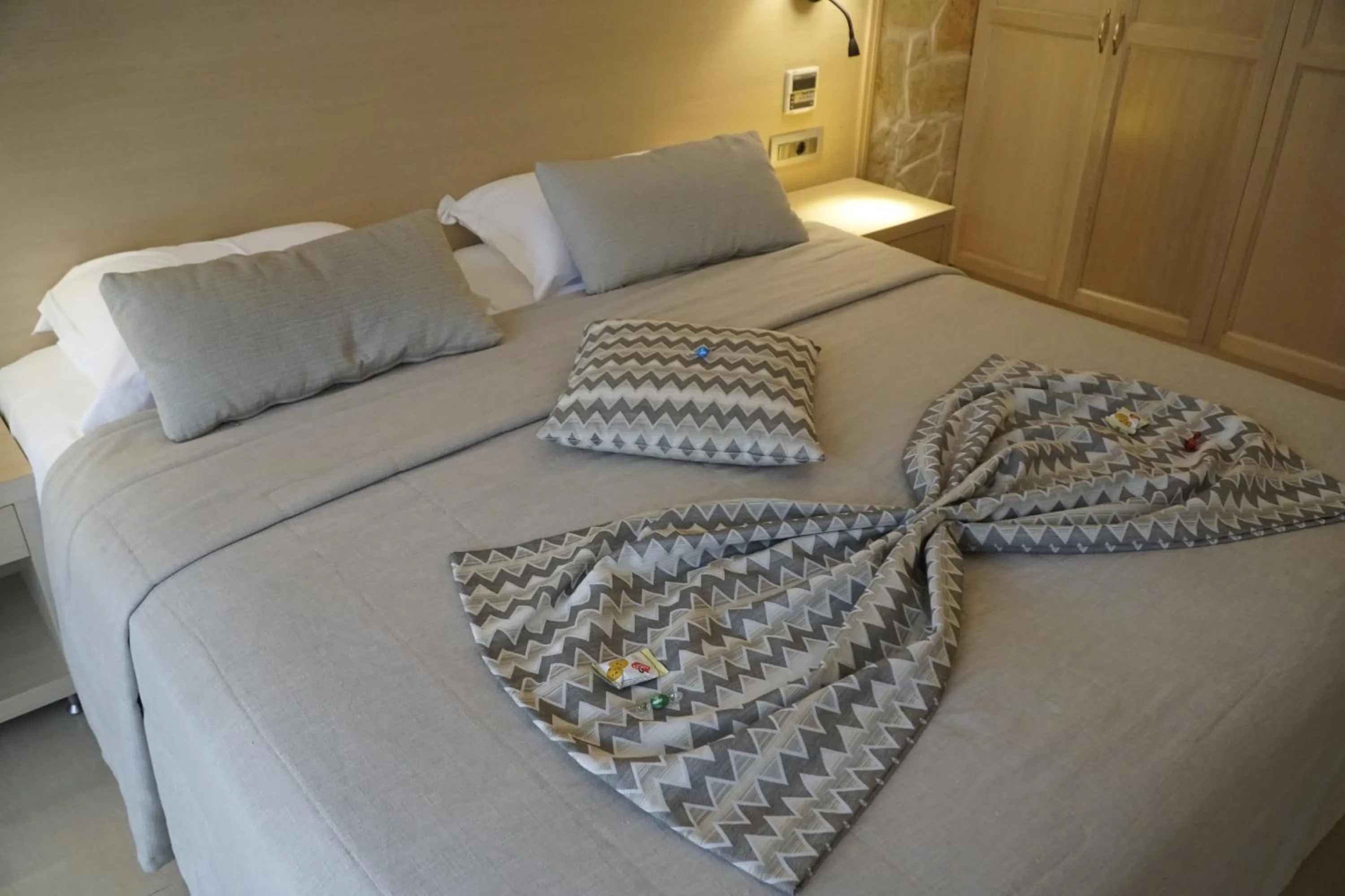 Bed in Cactus Royal Spa & Resort Adults Only