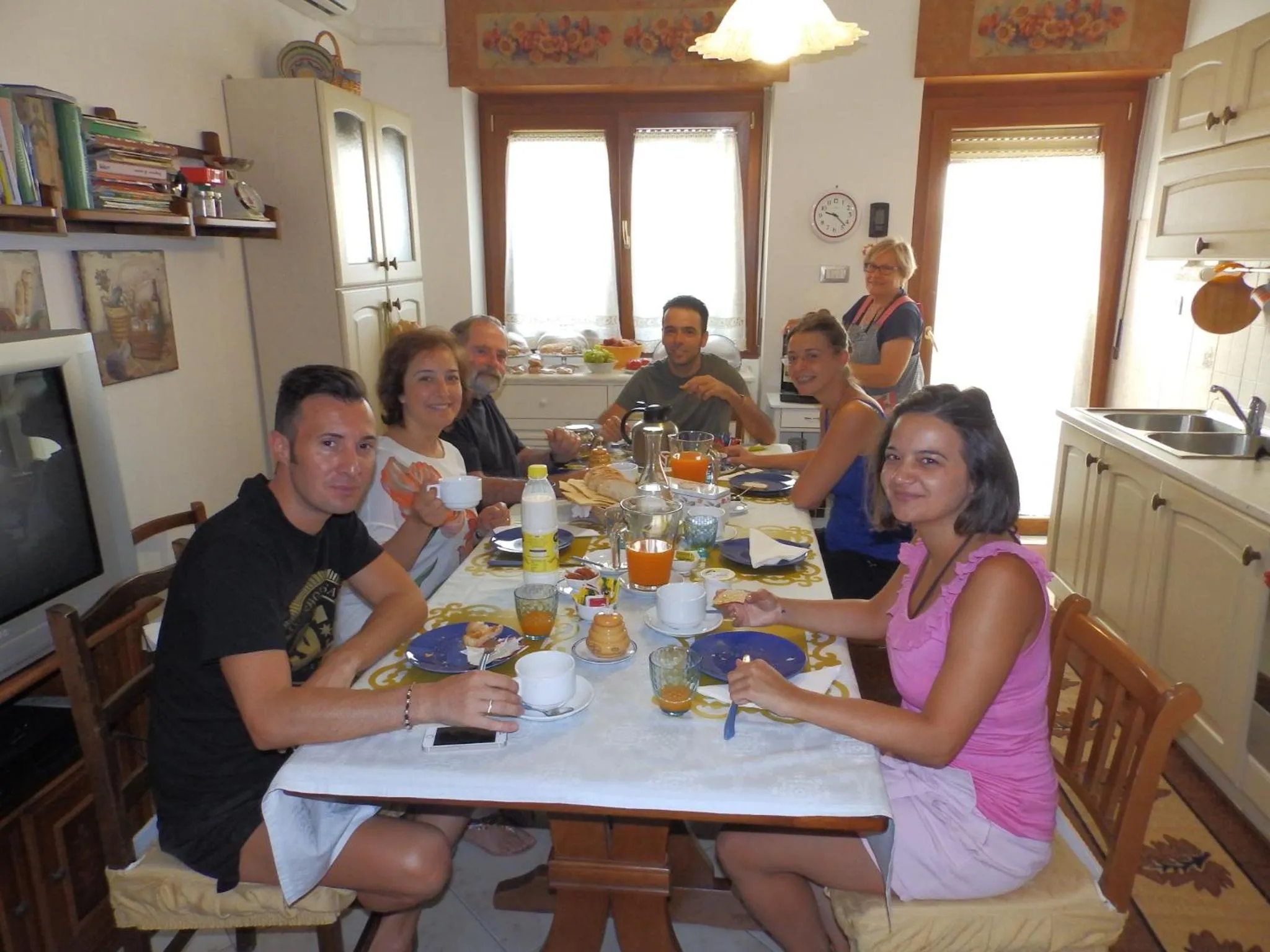 Guests in Sa Chessa B&B
