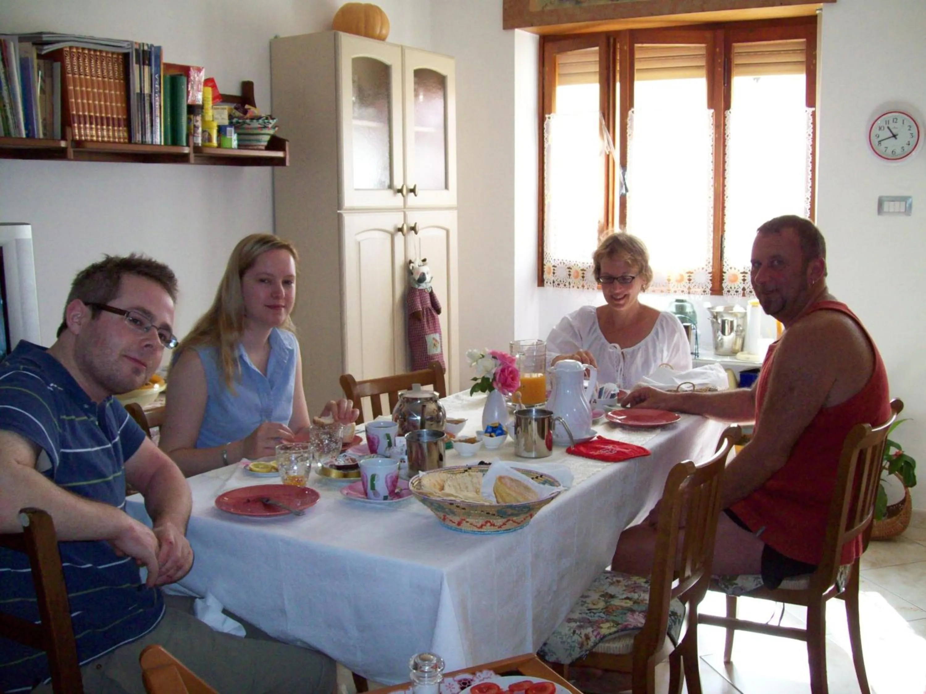 Guests in Sa Chessa B&B