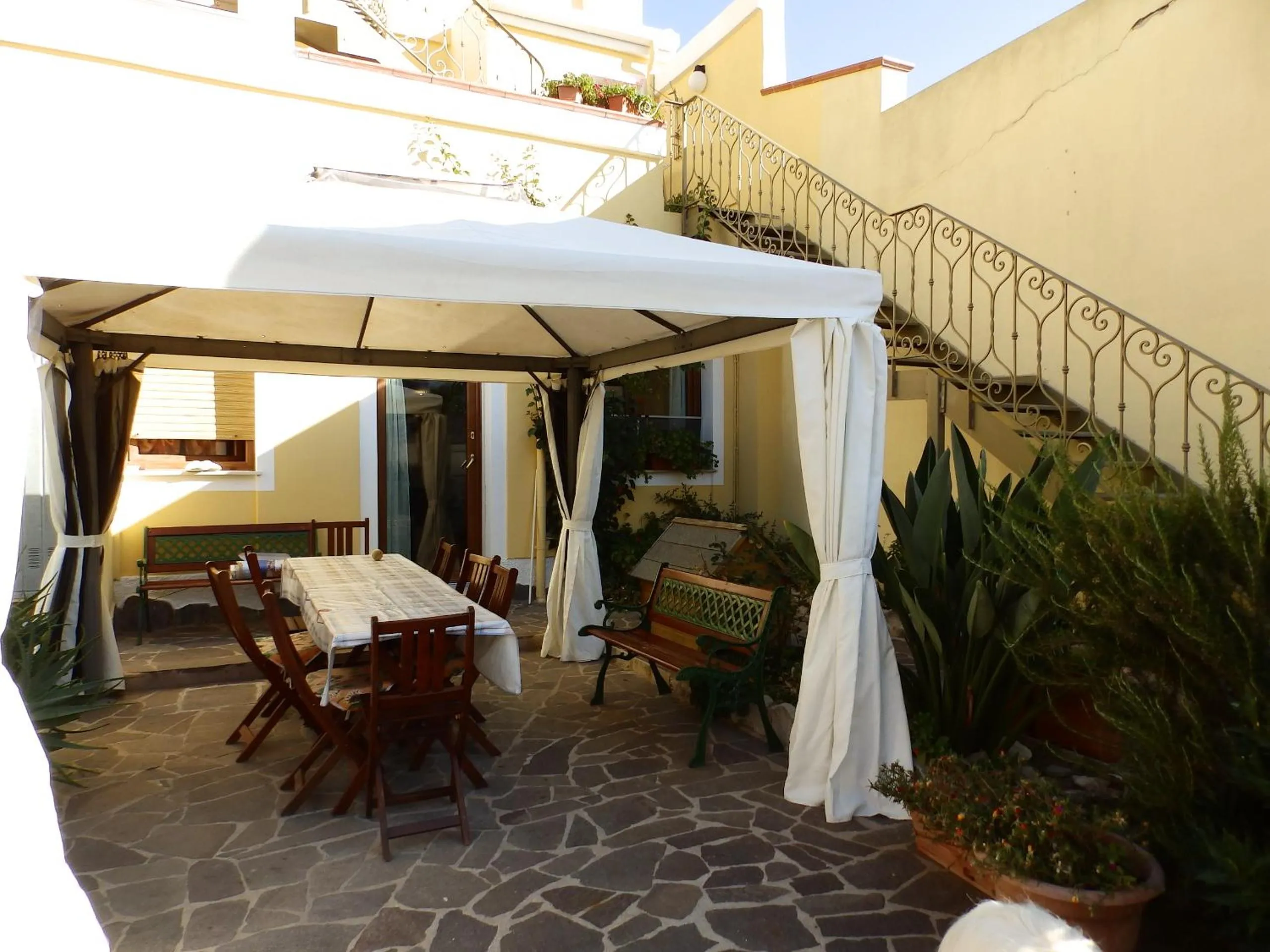 Garden in Sa Chessa B&B