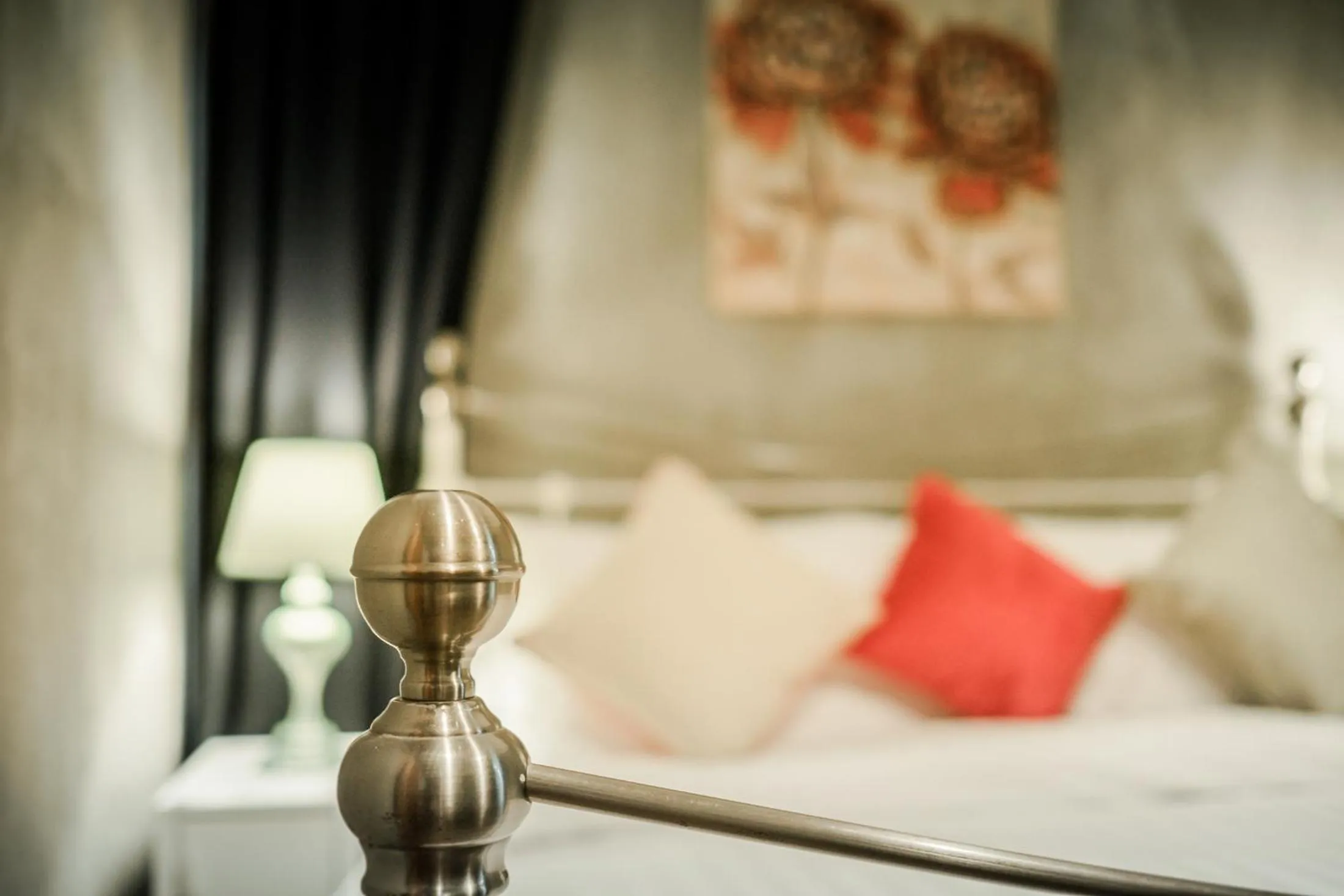 Decorative detail, Bed in House Of Passion Amphawa