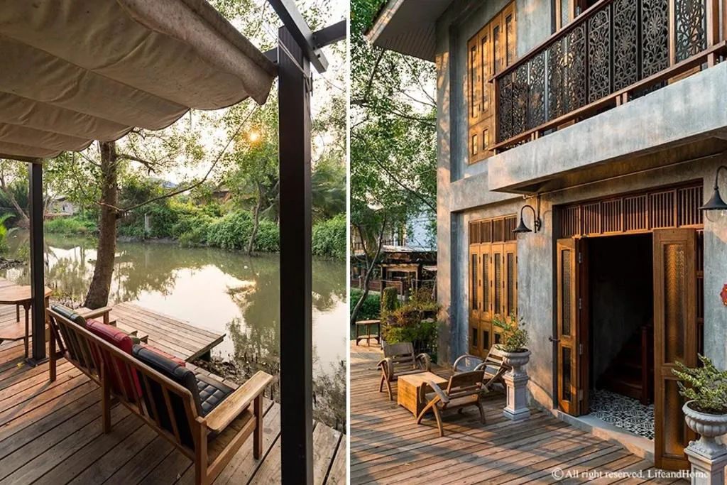 Patio in House Of Passion Amphawa