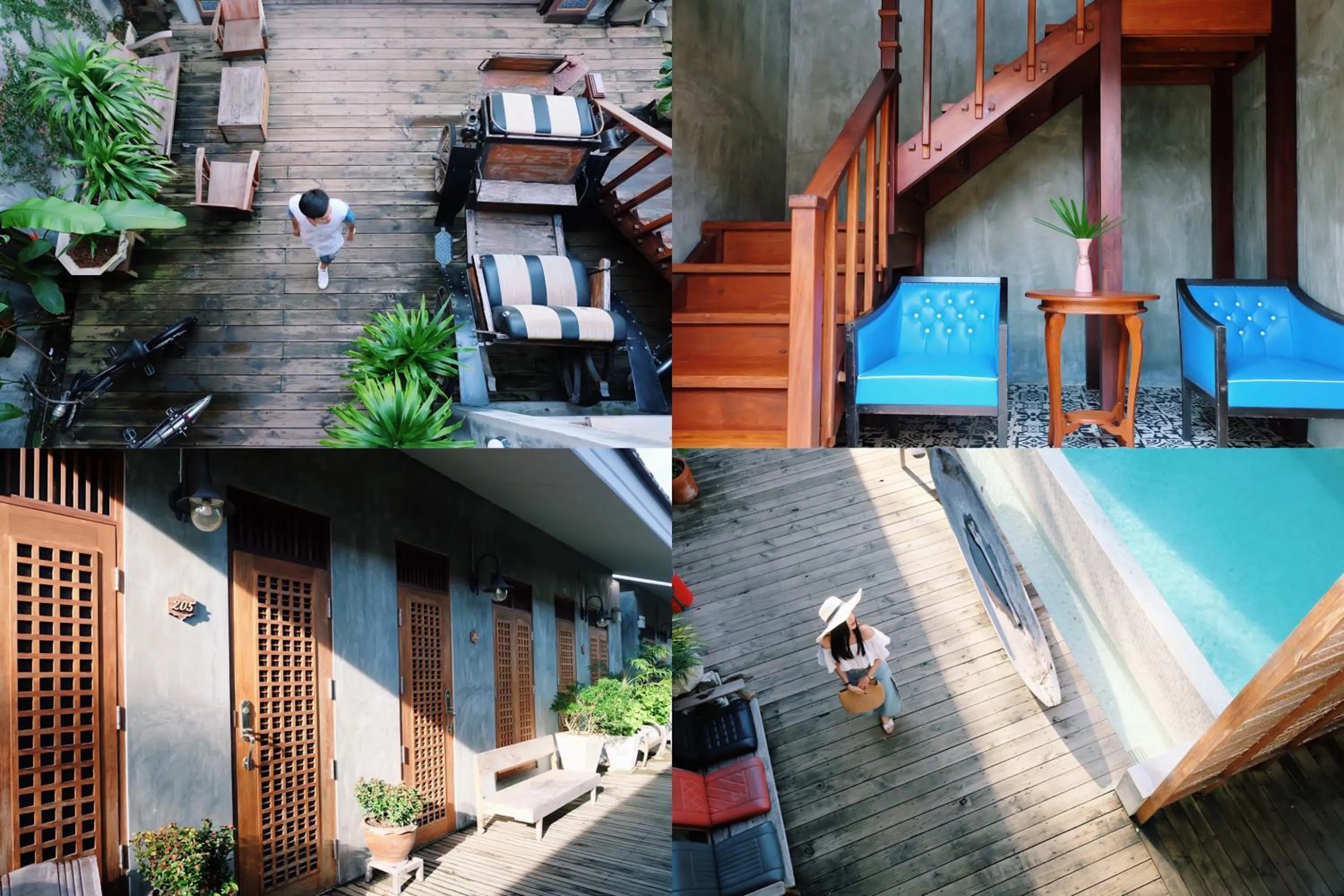 Bird's eye view in House Of Passion Amphawa