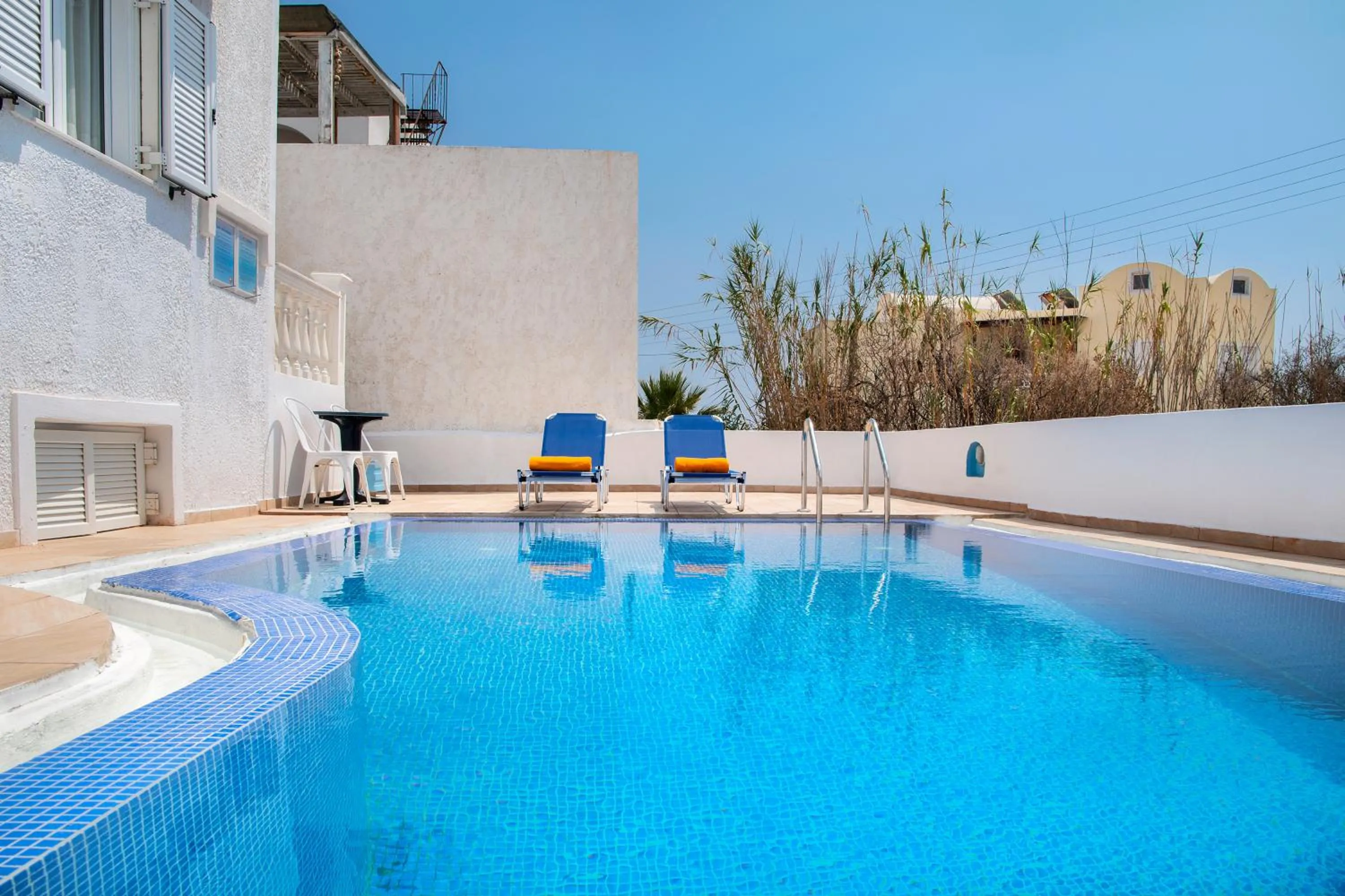 Swimming pool in Pension Ptolemeos