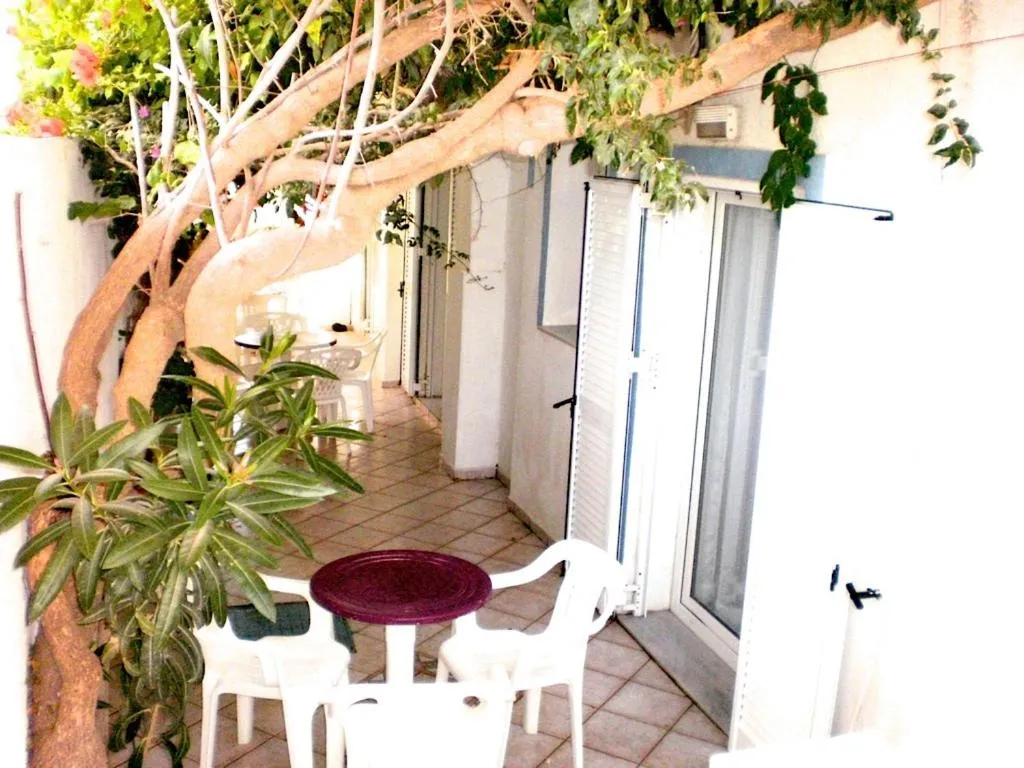 Patio in Pension Ptolemeos