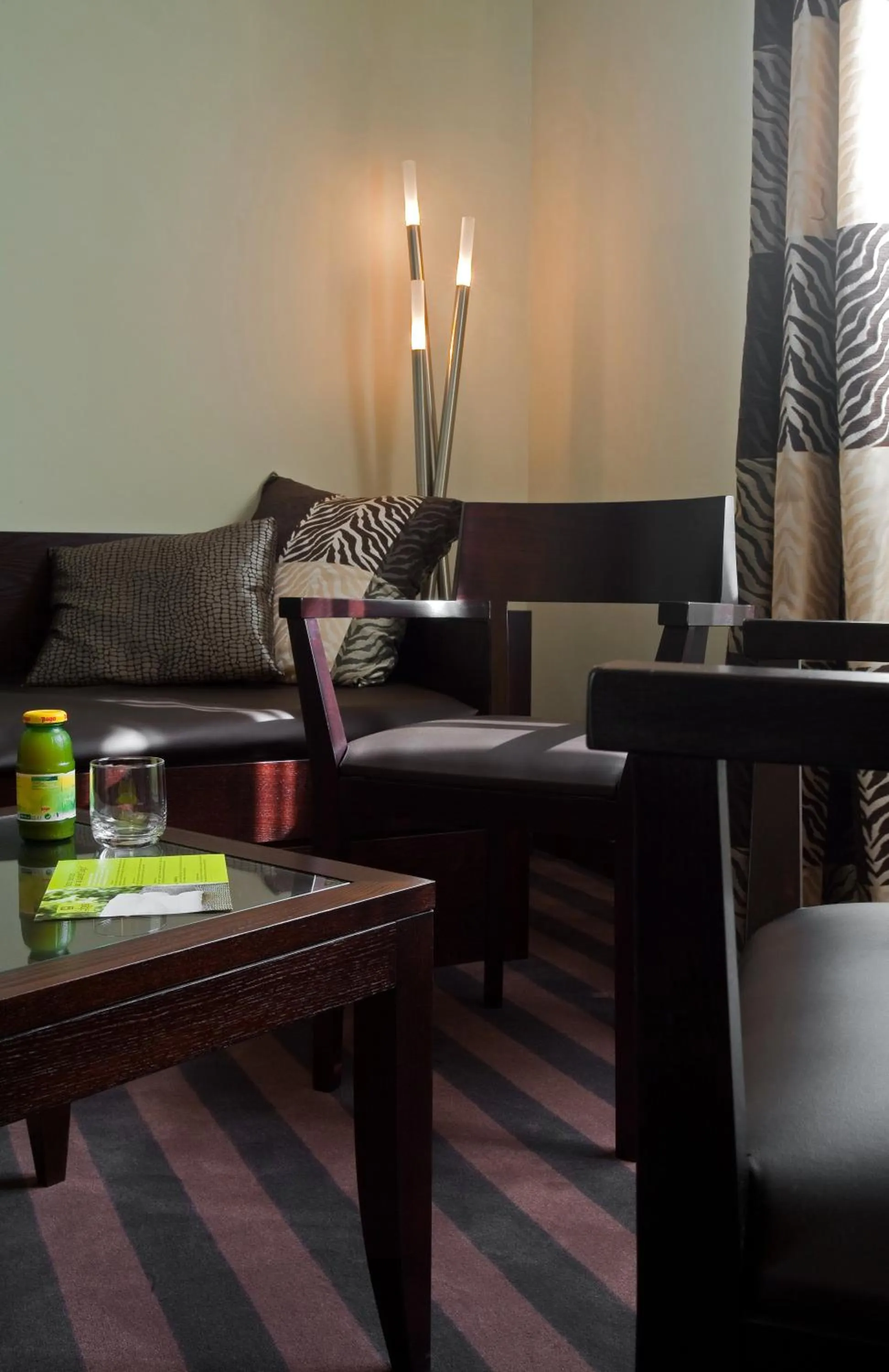 Seating area in Auberge Du Moulin Marin