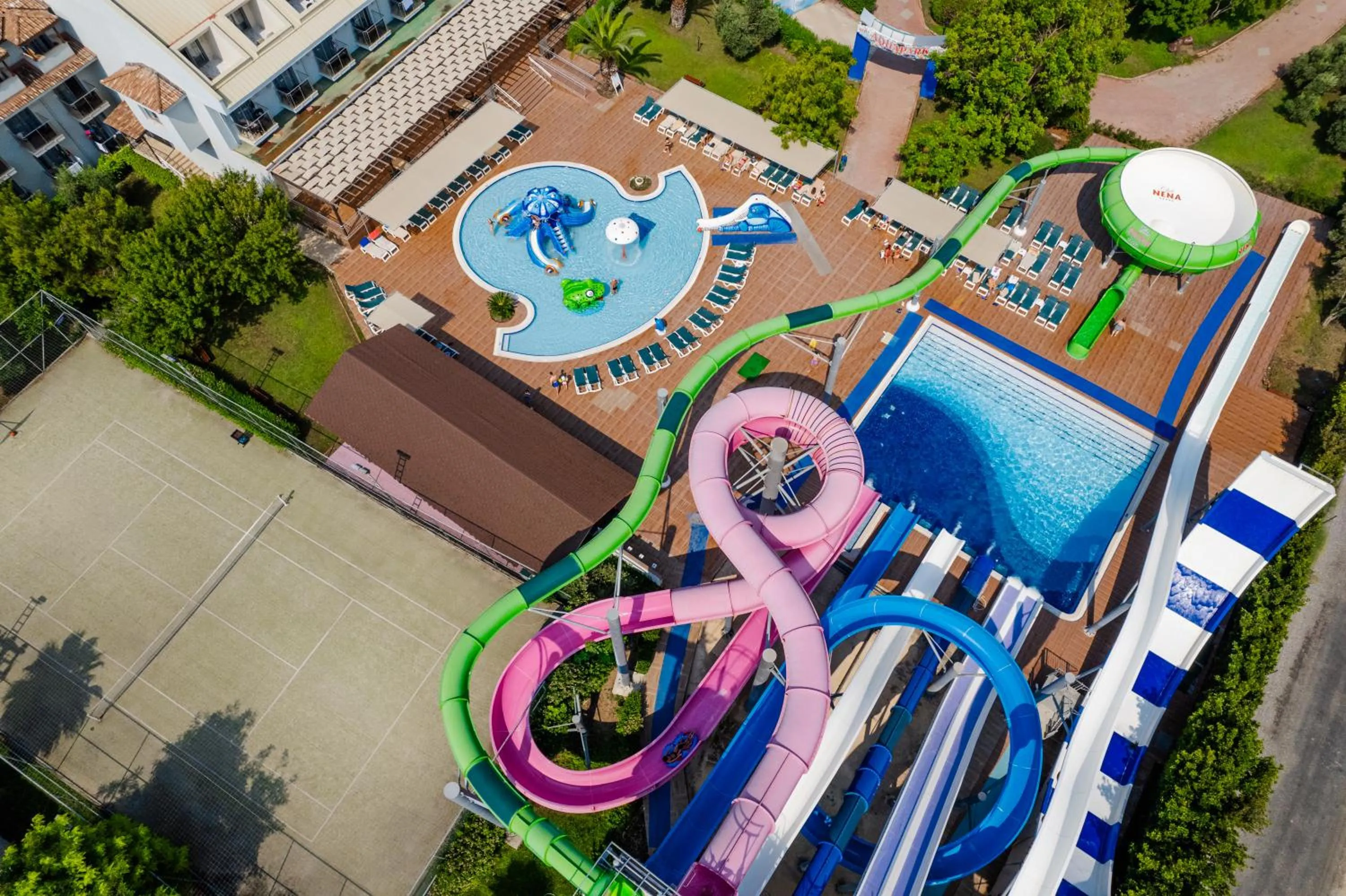 Aqua park in Club Nena - All Inclusive