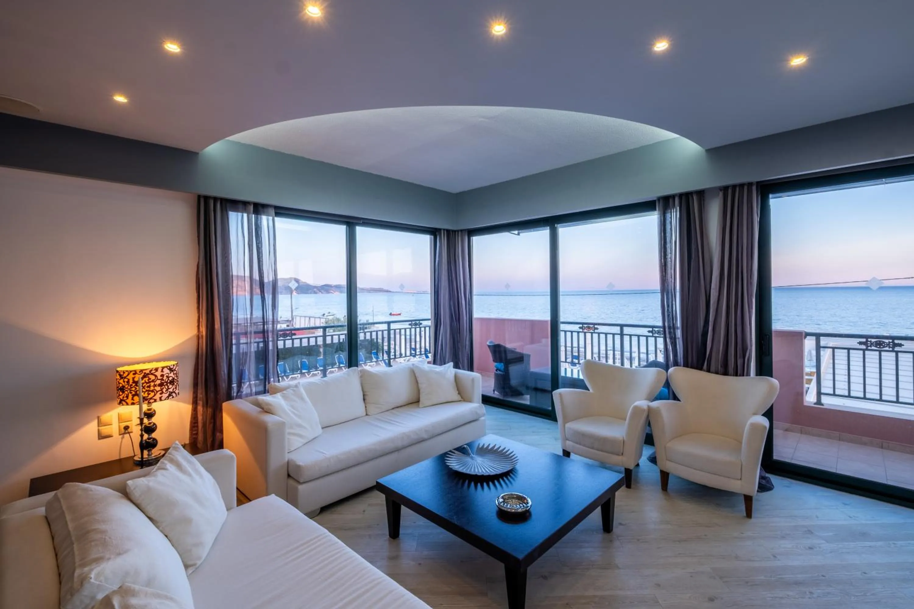 Living room in Mediterranean Beach Resort