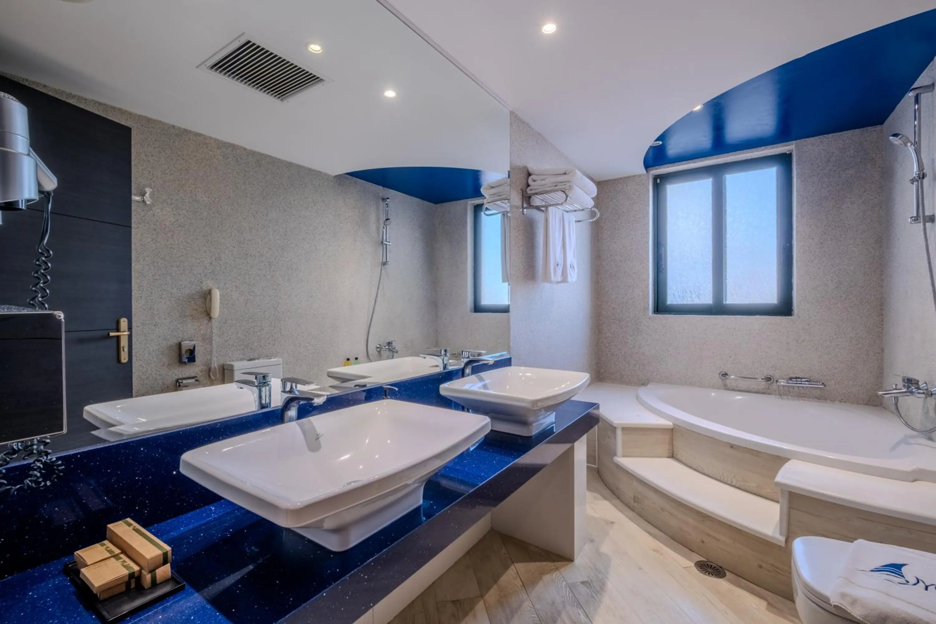 Bathroom in Mediterranean Beach Resort