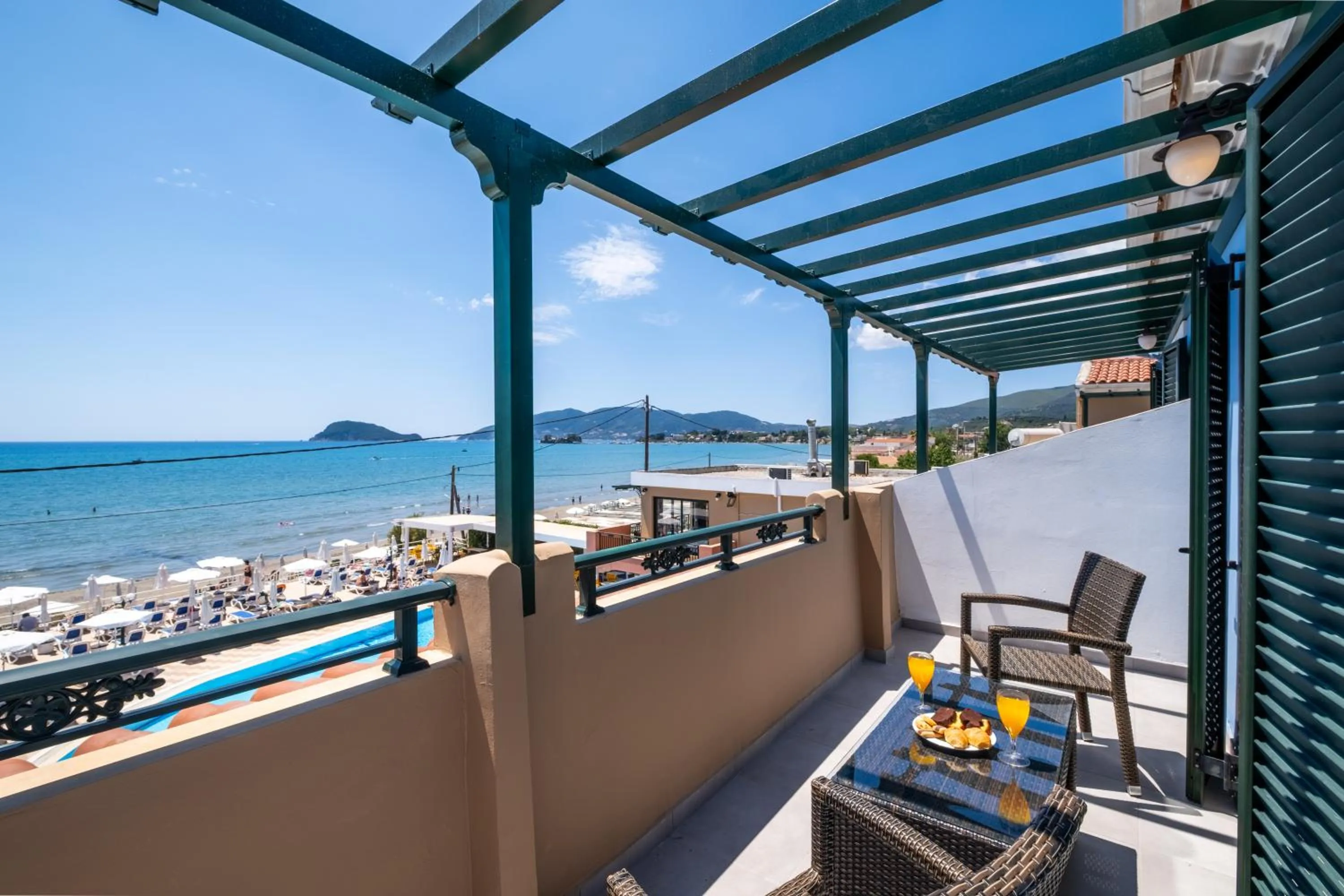 Day in Mediterranean Beach Resort