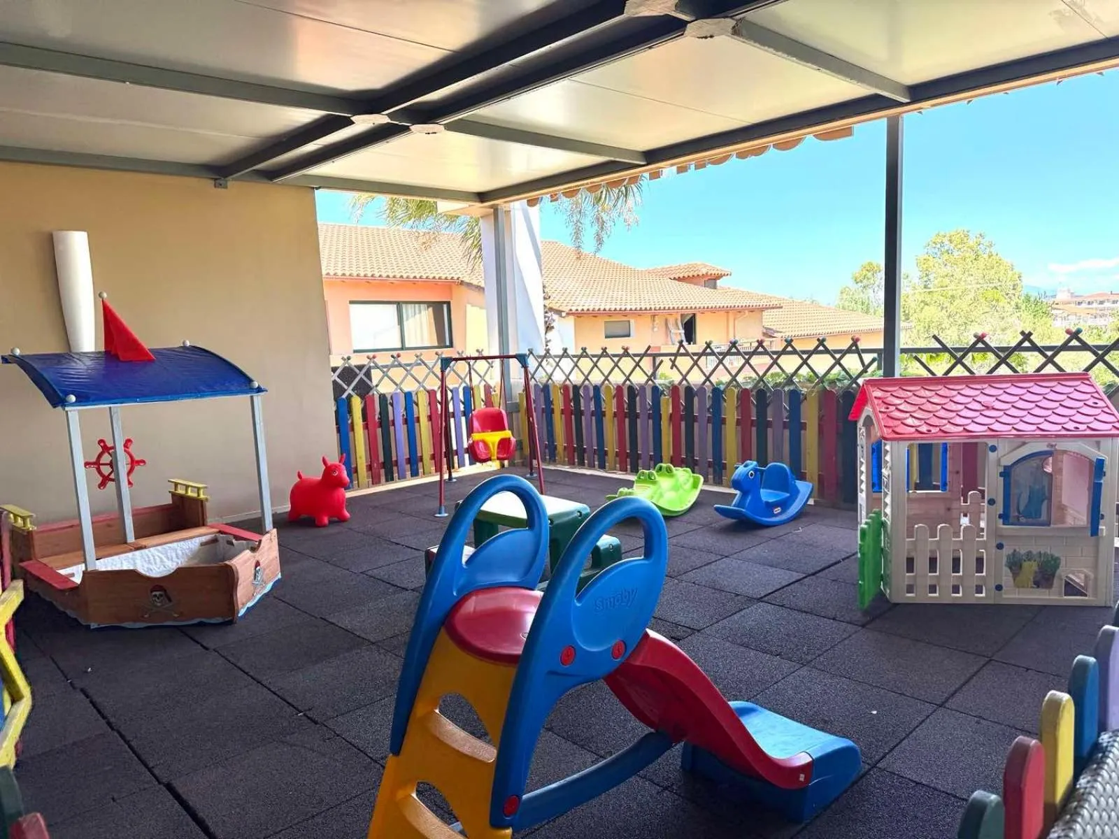 Children play ground in Mediterranean Beach Resort