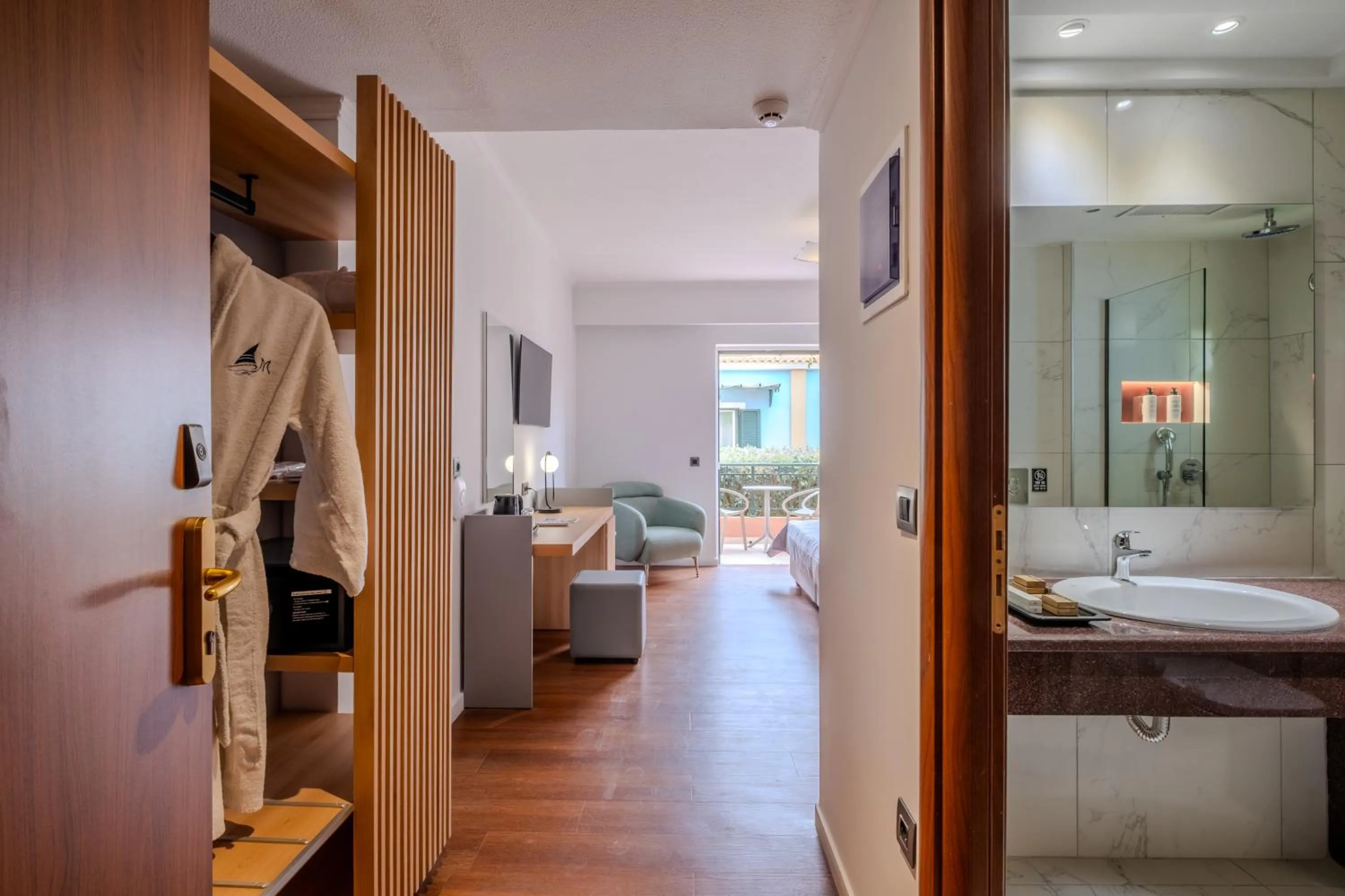 Shower in Mediterranean Beach Resort