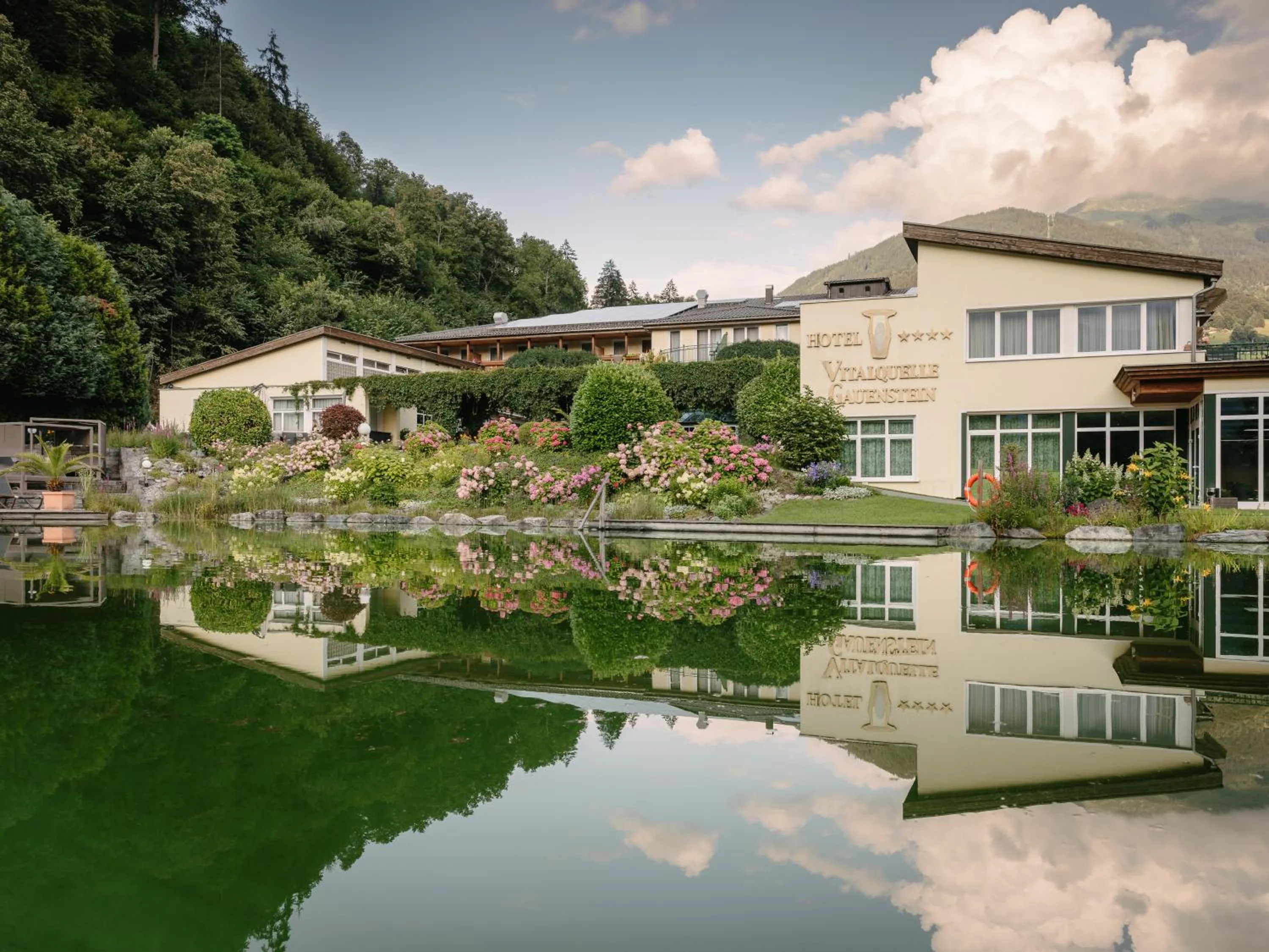 Property building in Hotel Vitalquelle Montafon