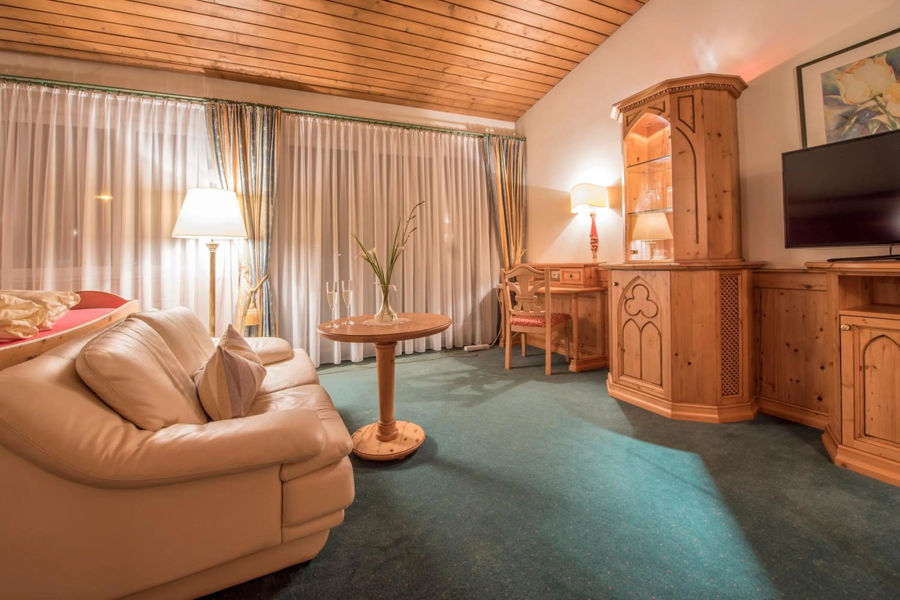 Seating area in Hotel Vitalquelle Montafon