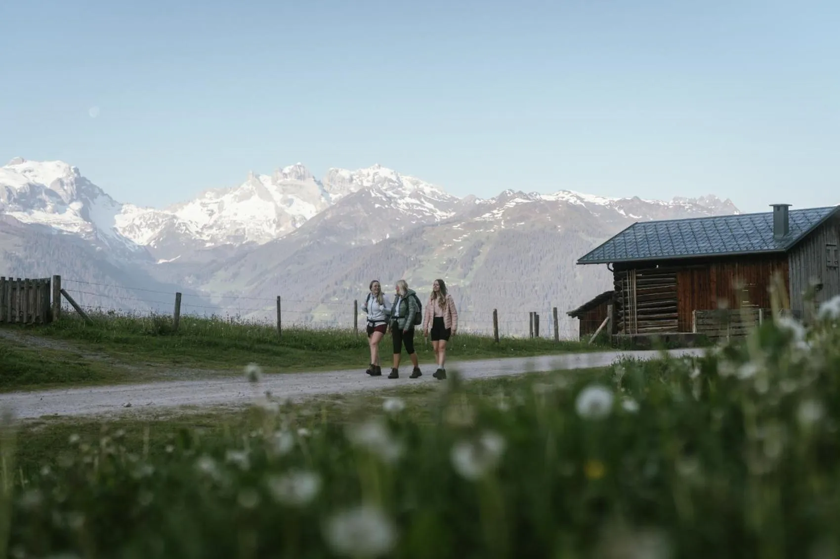 Natural landscape in Hotel Vitalquelle Montafon