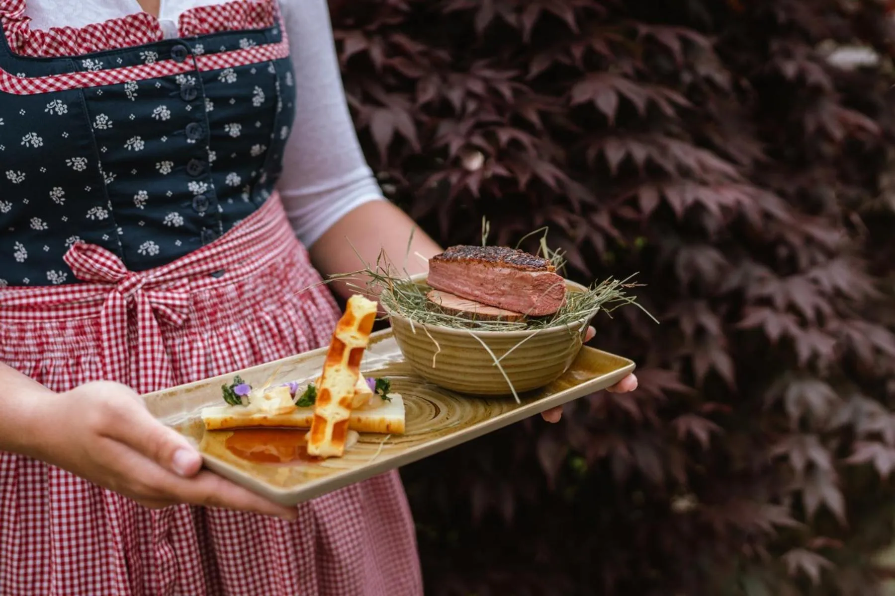 Restaurant/places to eat in Hotel Vitalquelle Montafon