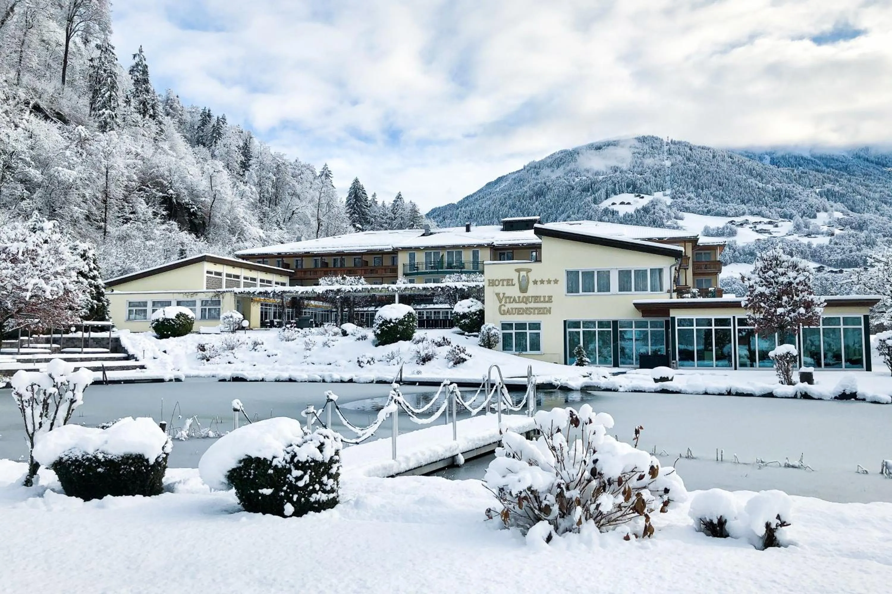 Property building in Hotel Vitalquelle Montafon