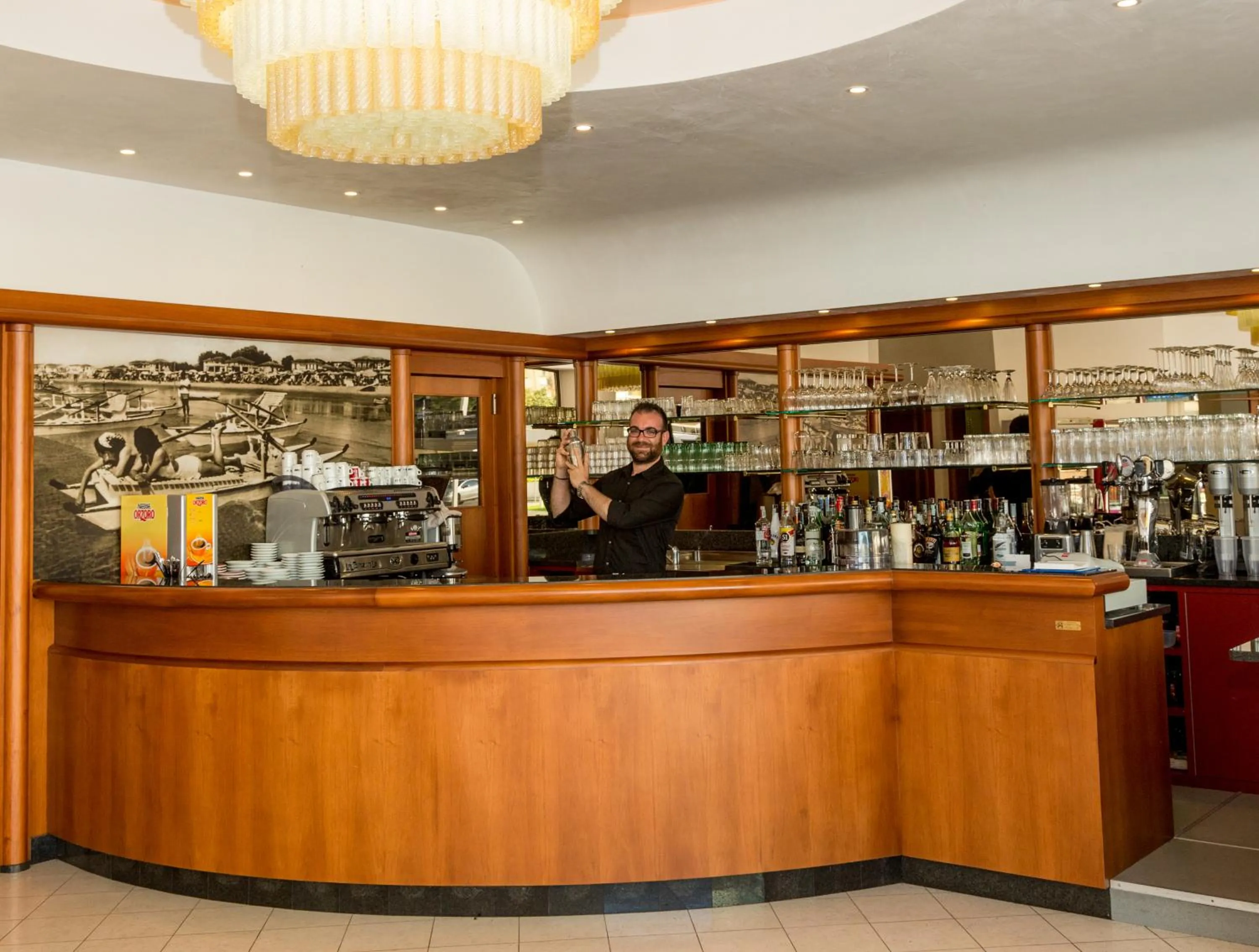 Lounge or bar in Hotel Alla Rotonda