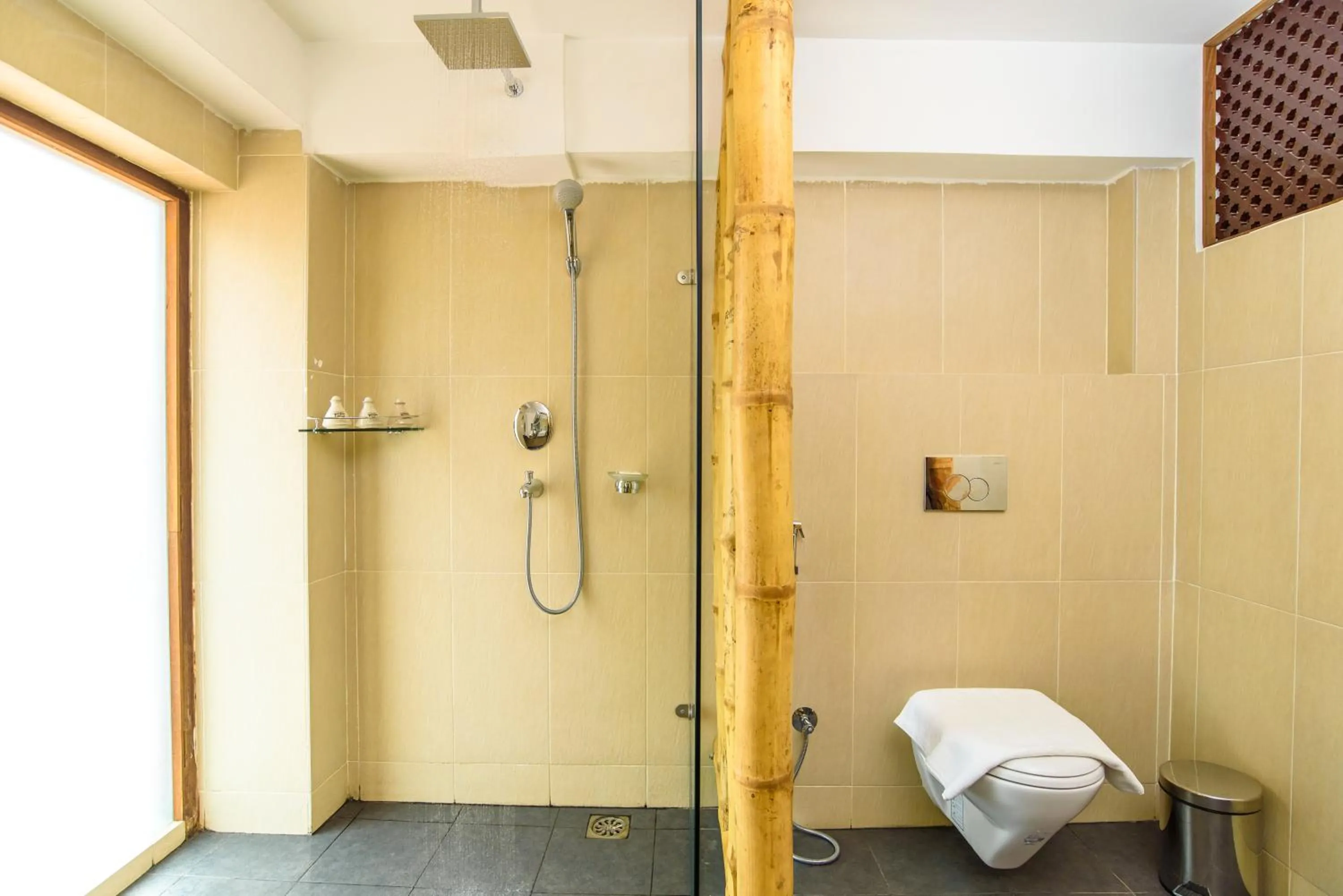 Shower in Hotel Timila