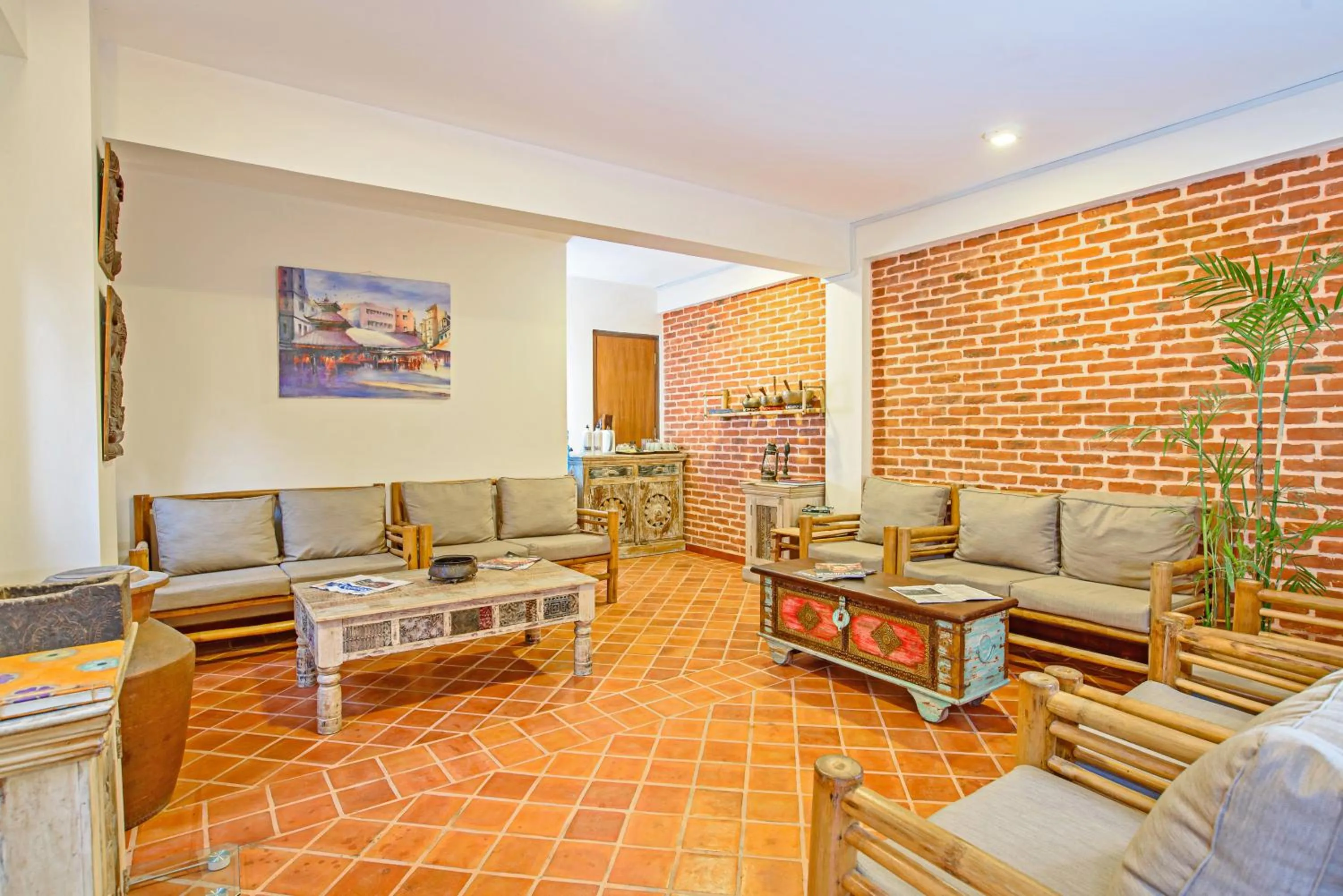 Lobby or reception in Hotel Timila