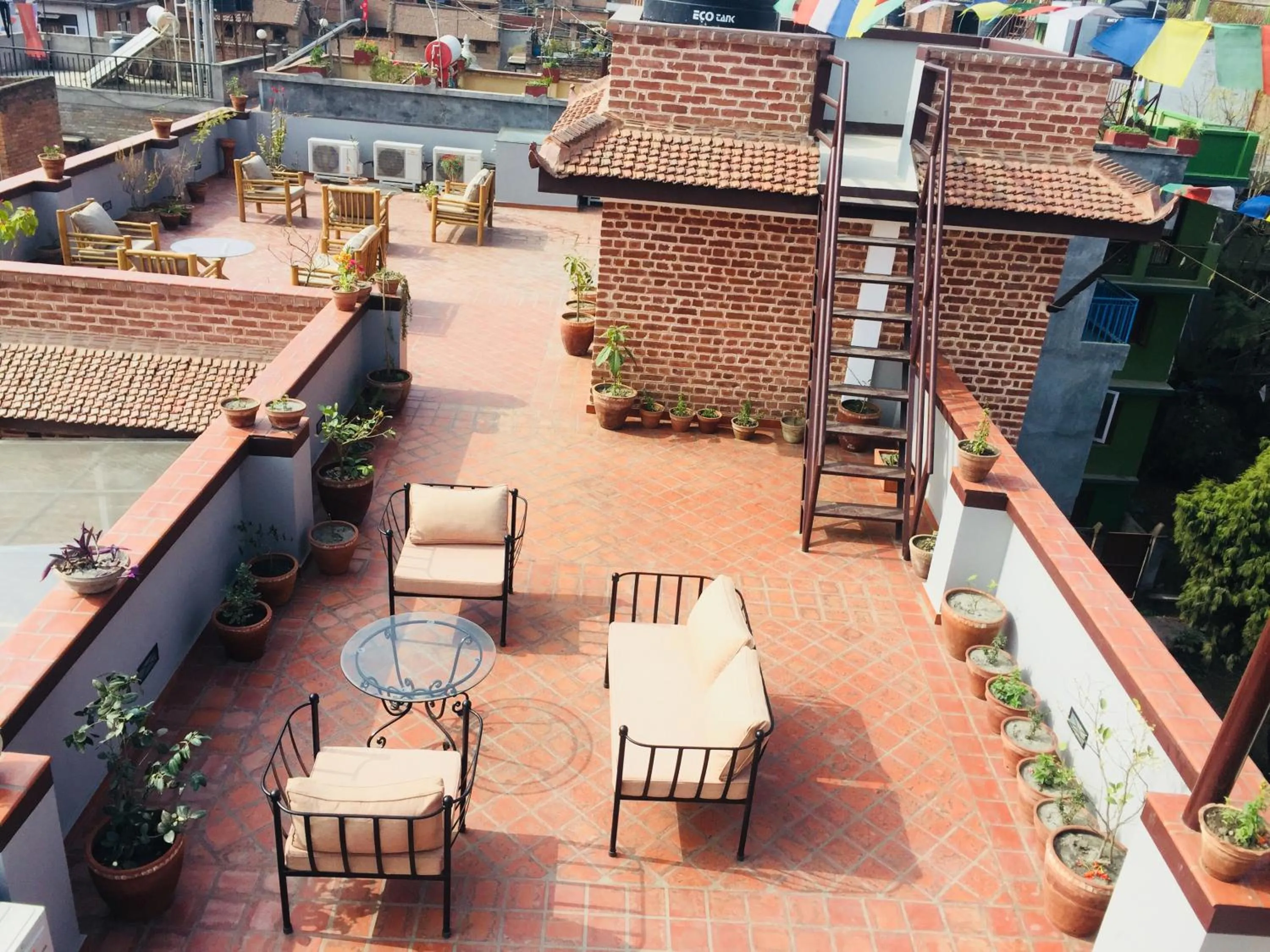 Balcony/Terrace in Hotel Timila