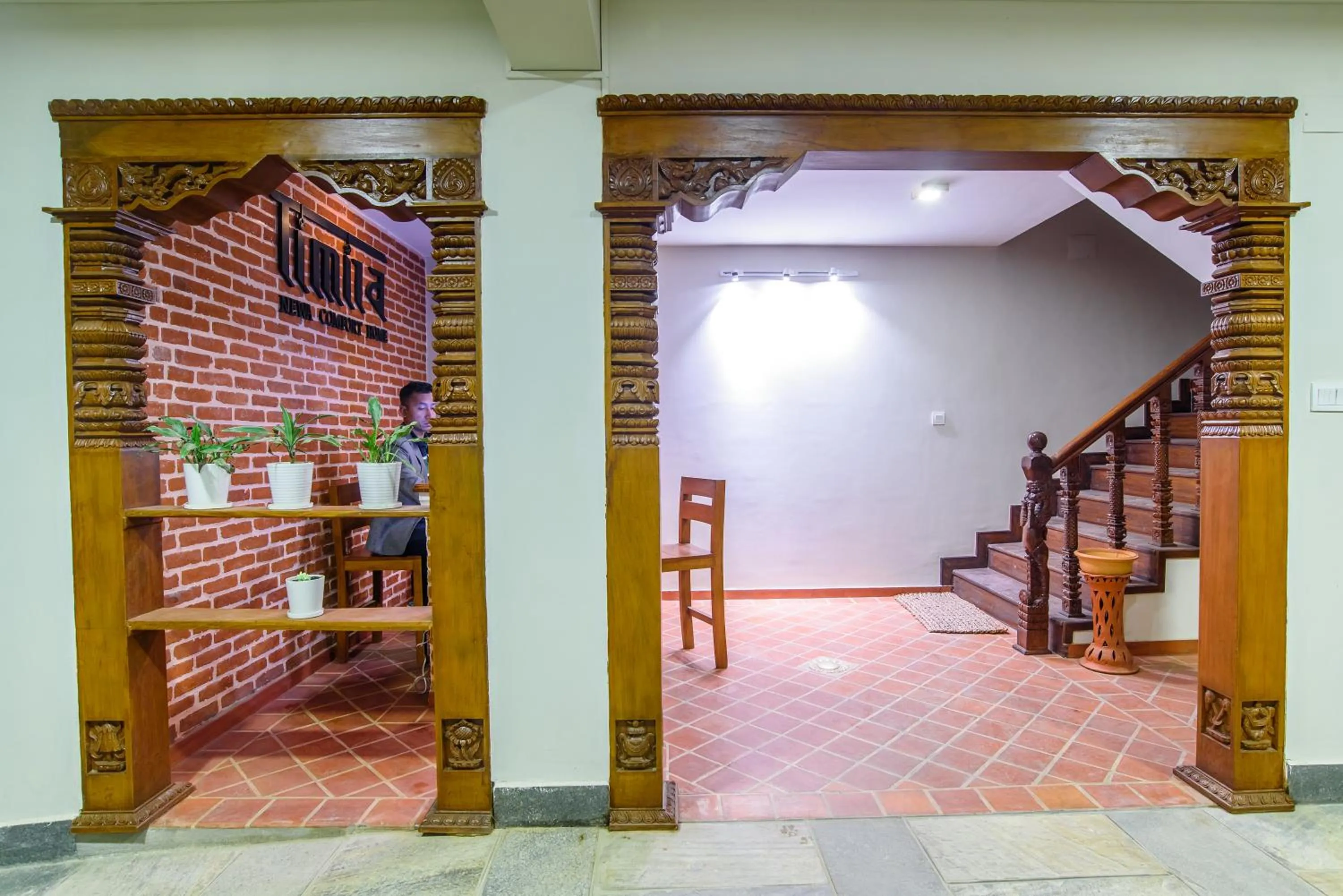 Lobby or reception in Hotel Timila