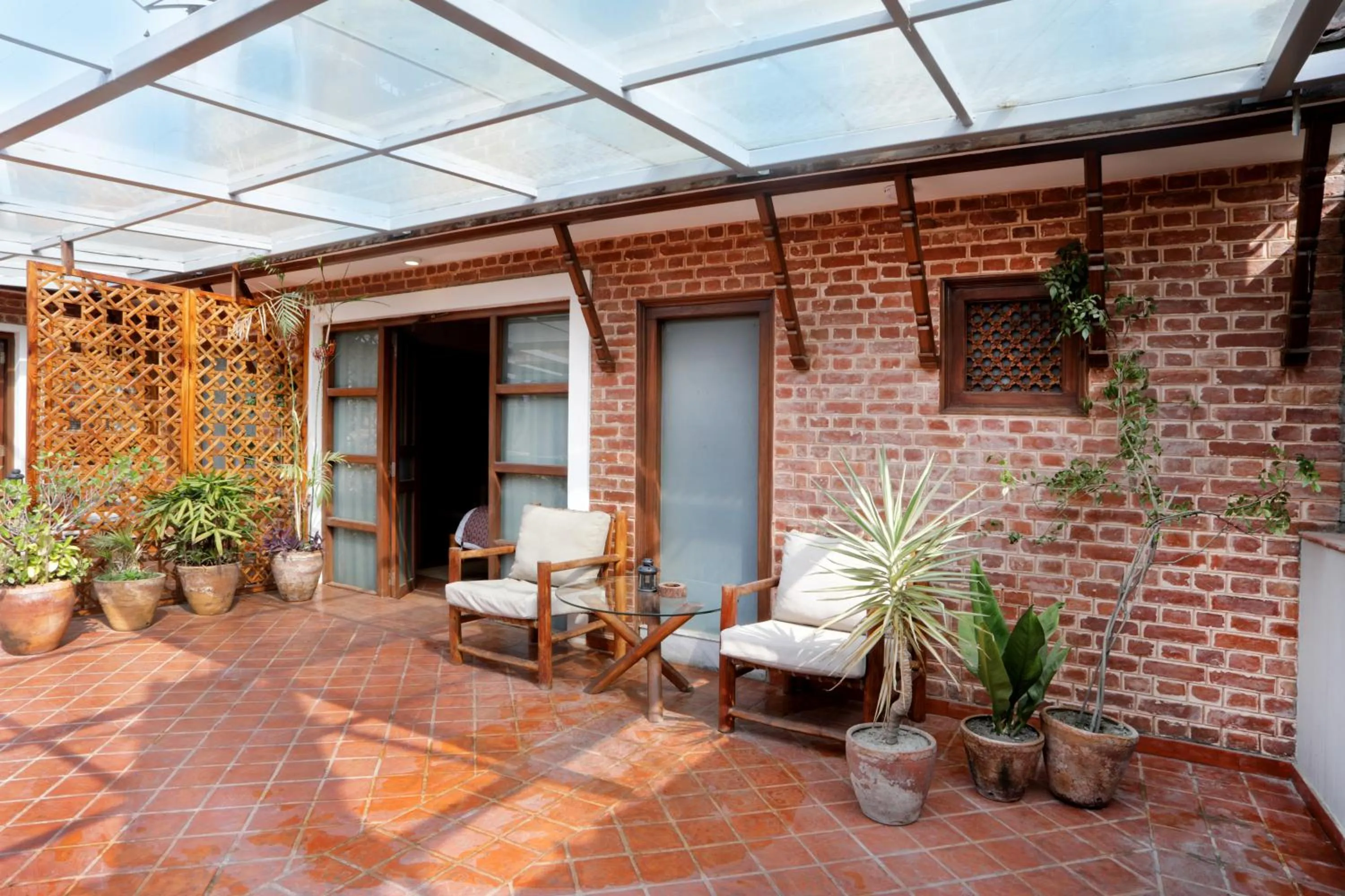 Balcony/Terrace in Hotel Timila