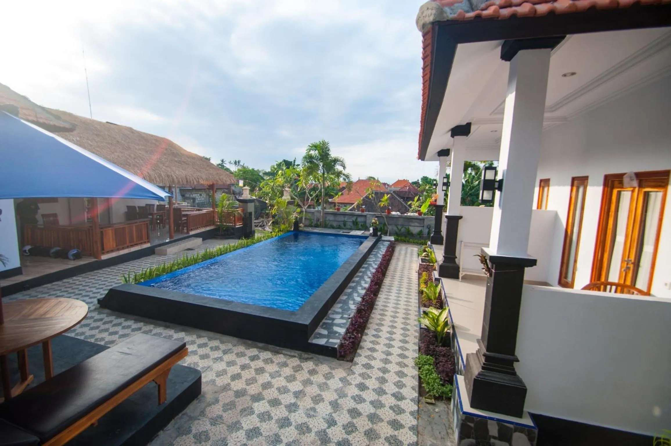 Pool view in The Dagan Bungalow