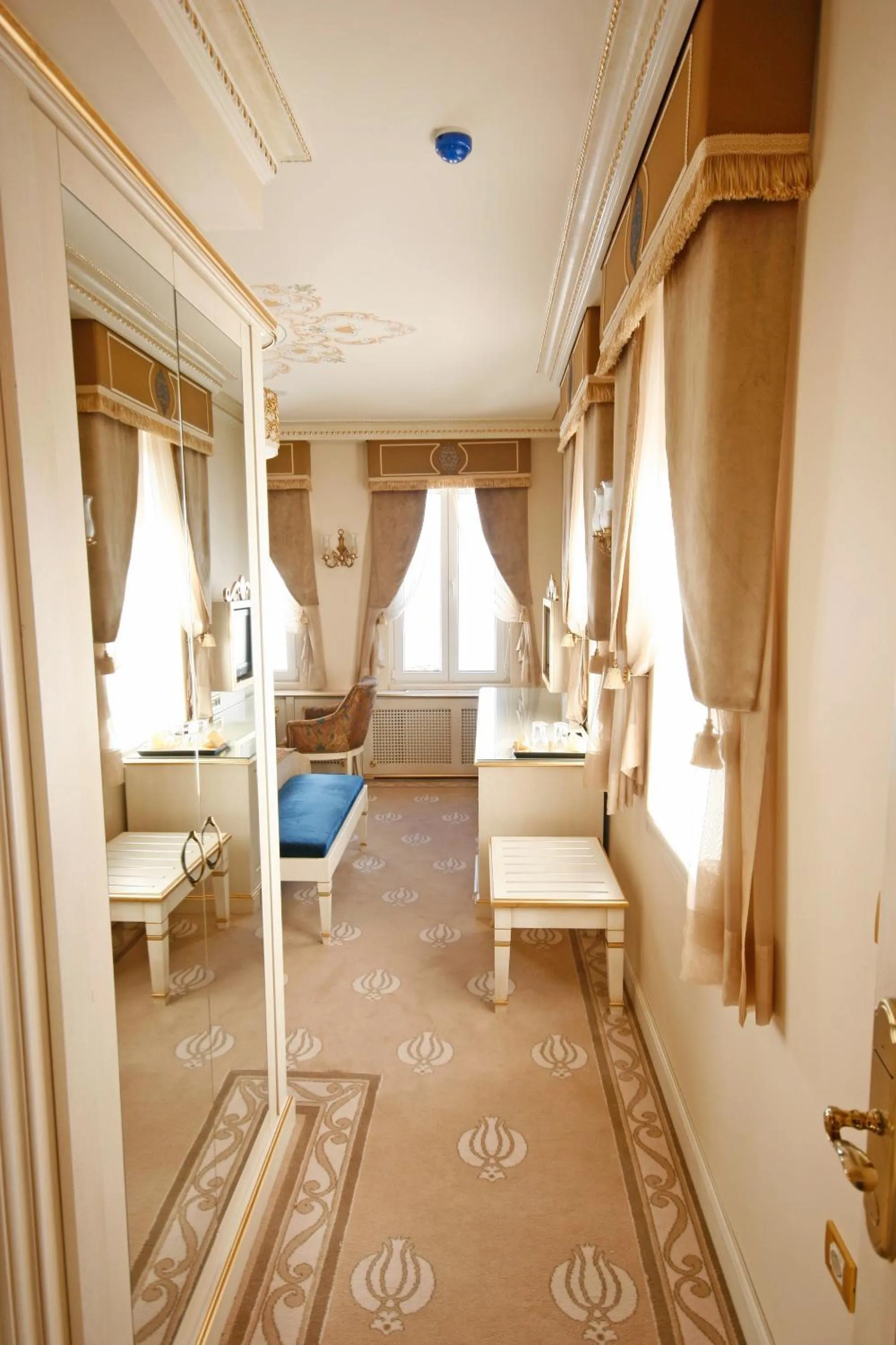 Decorative detail, Bed in Fuat Pasa Oteli - Special Category Bosphorus