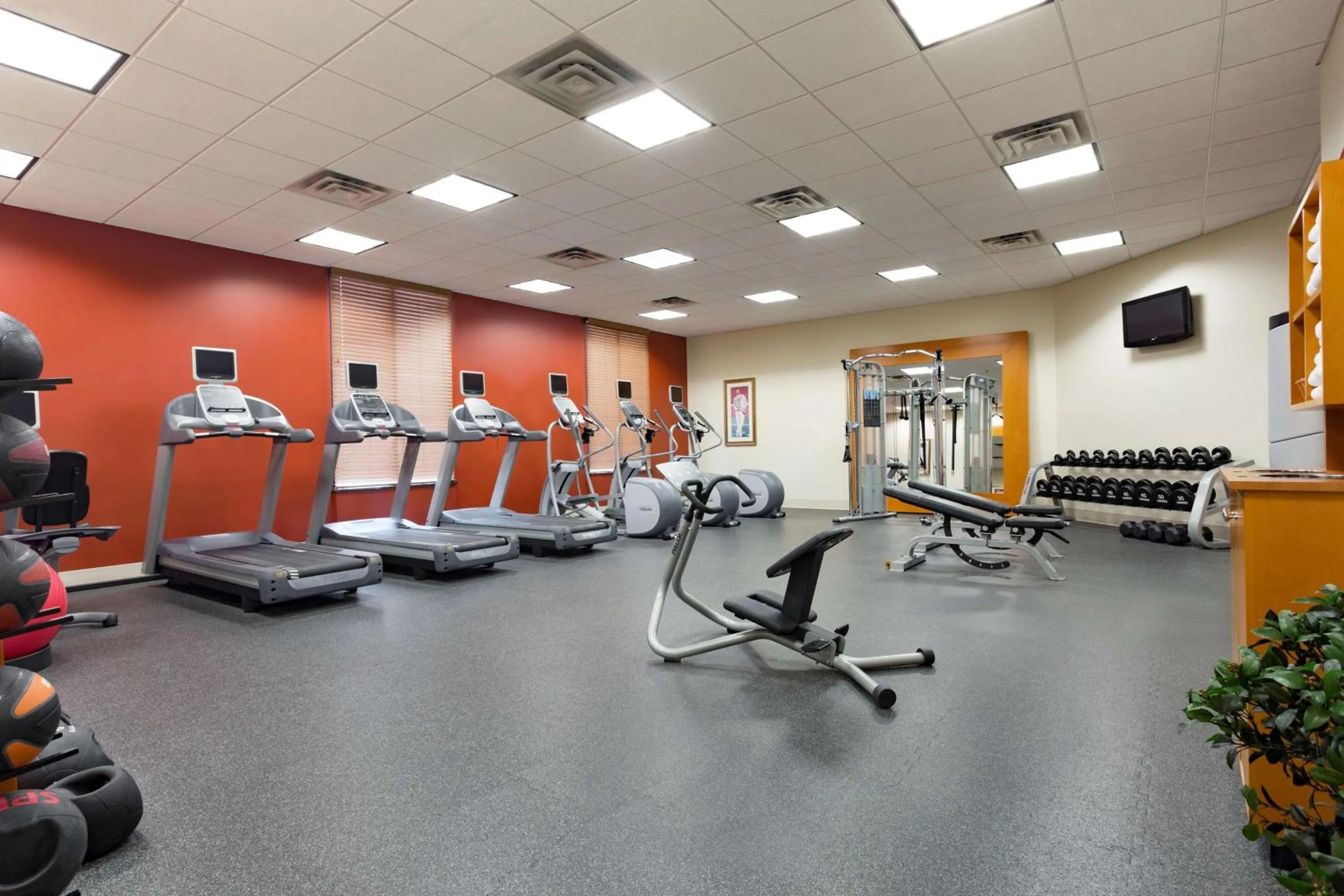 Fitness centre/facilities in Hilton Garden Inn Bartlesville