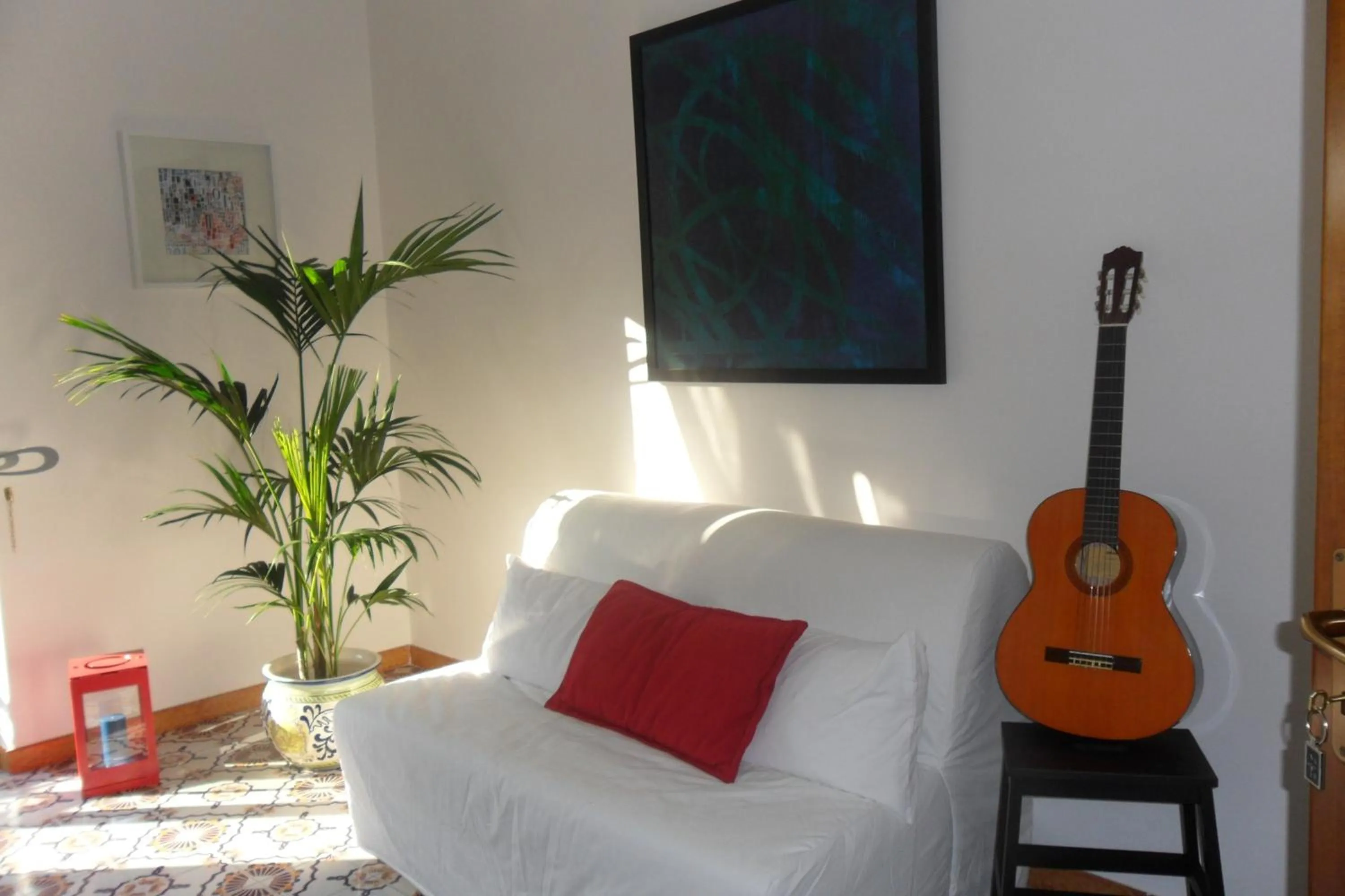 View (from property/room), Bed in B&B A Casa Di Mario Scafati