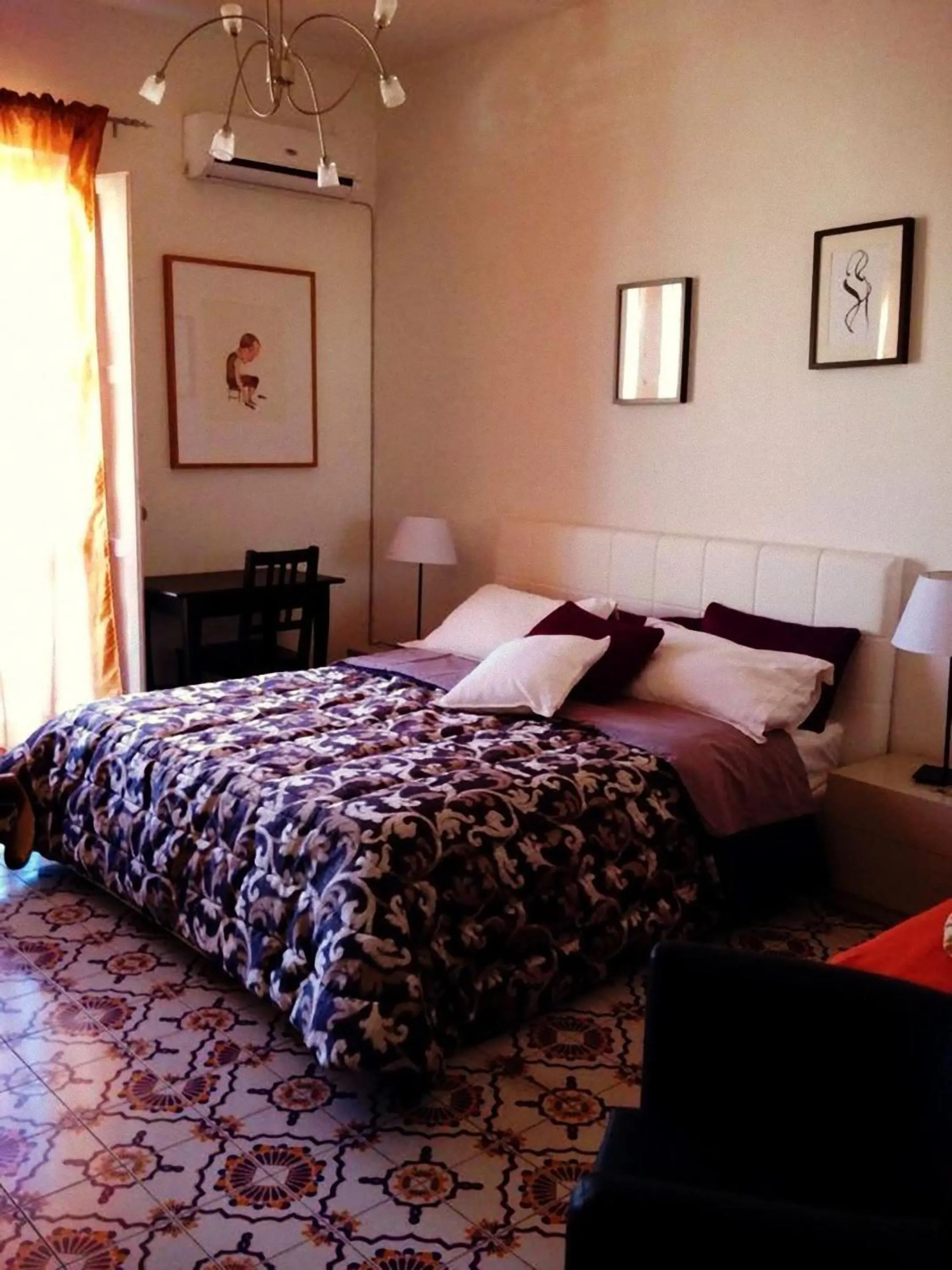 TV and multimedia, Bed in B&B A Casa Di Mario Scafati