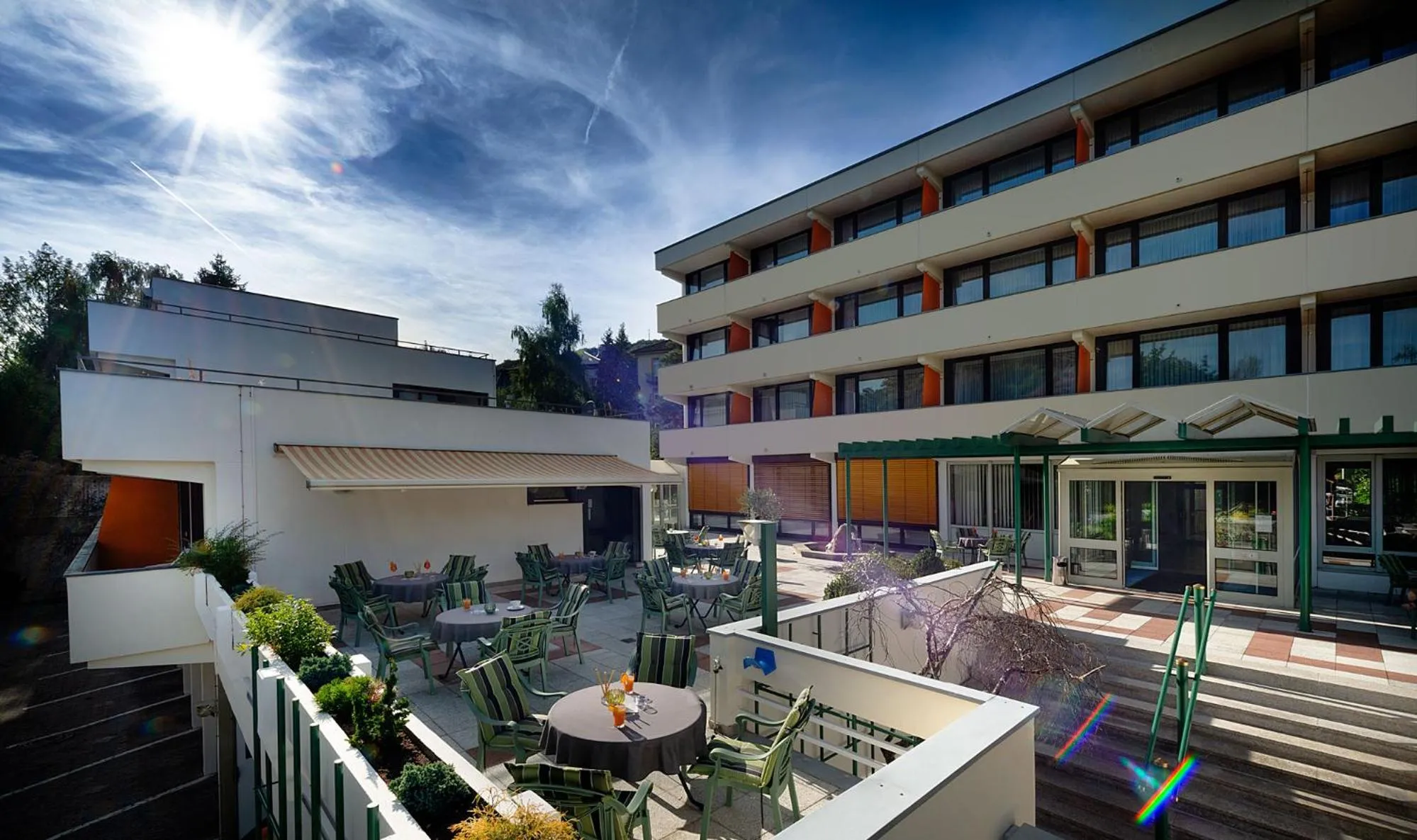 Balcony/Terrace in Hotel Fontana