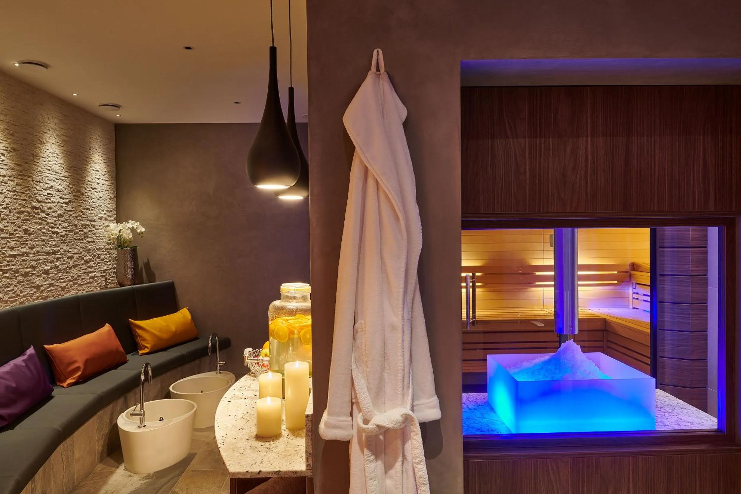 Spa and wellness centre/facilities in Hotel Fontana
