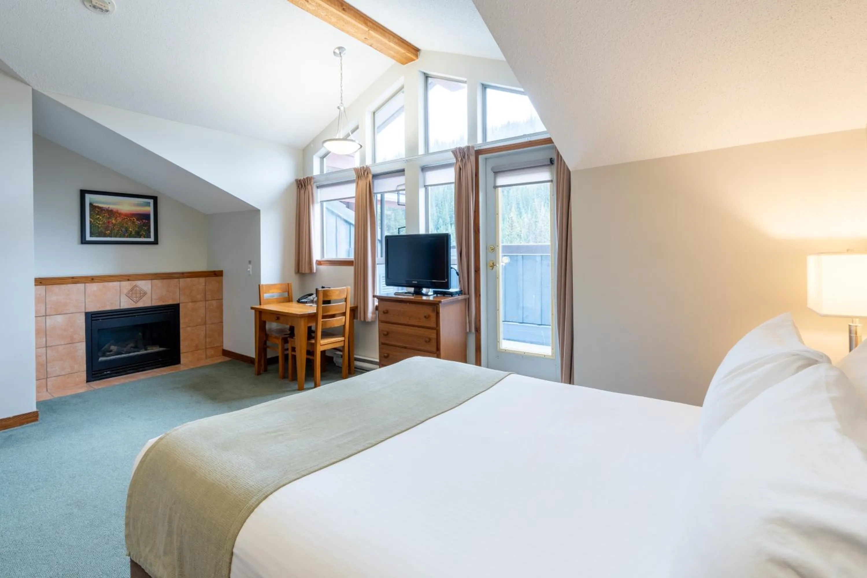 Bed in Sundance Lodge