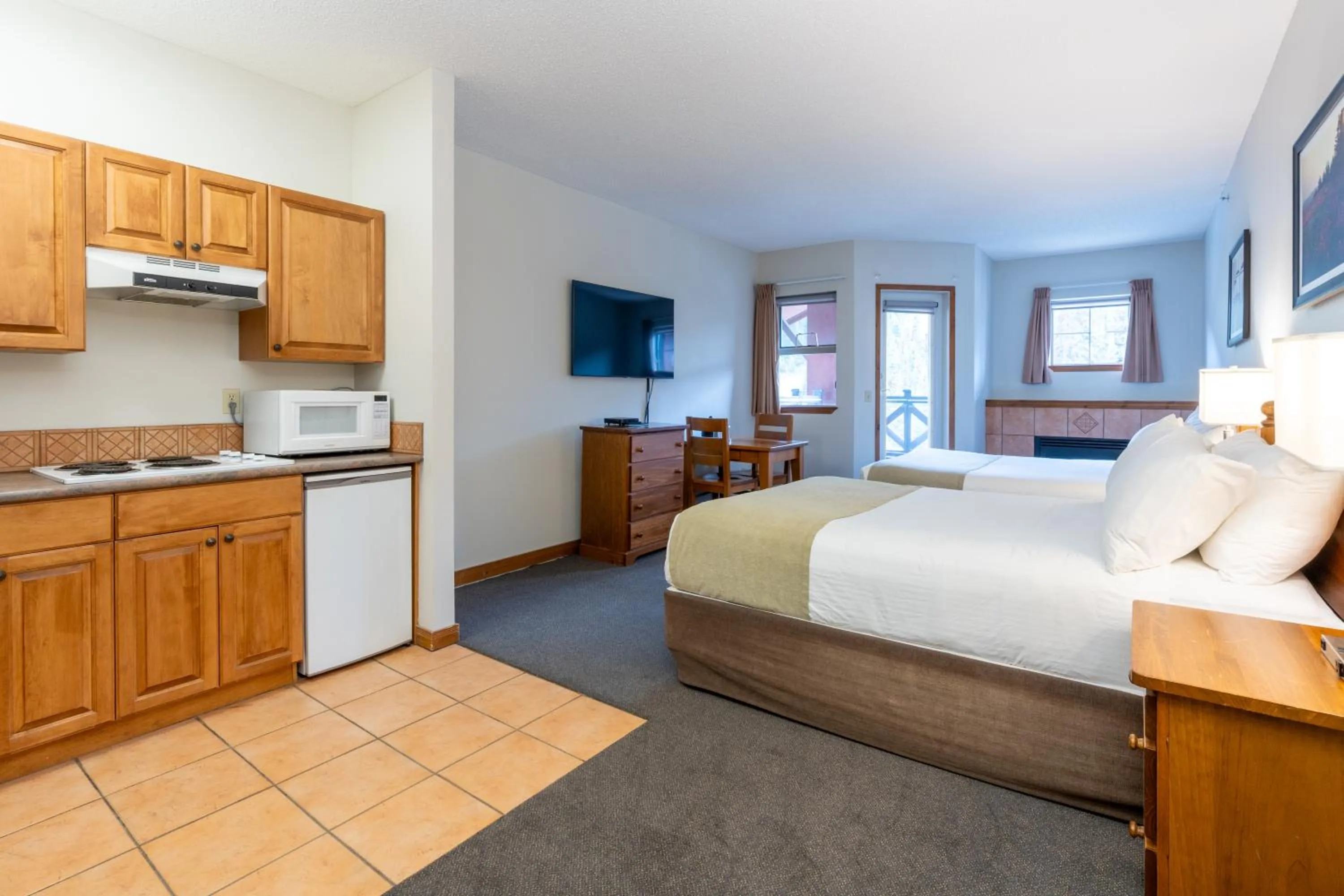 Bed in Sundance Lodge