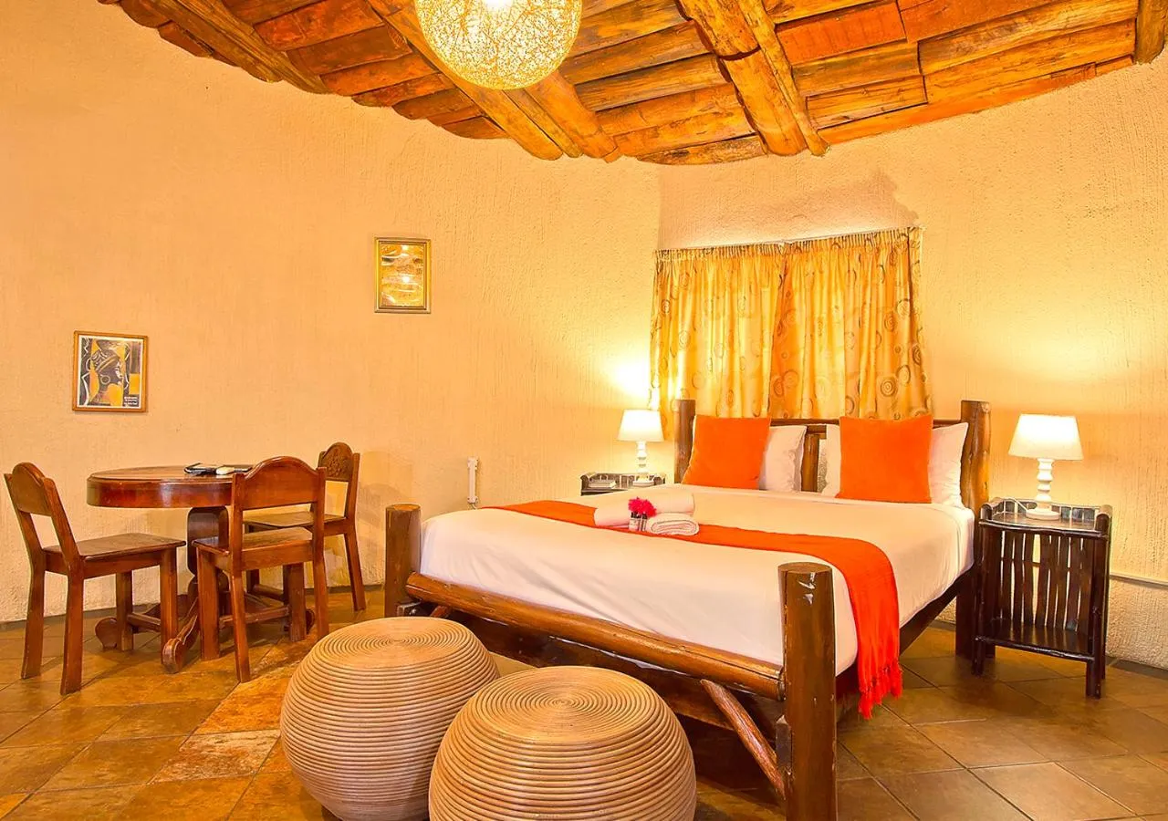 Bed in Kruger Adventure Lodge