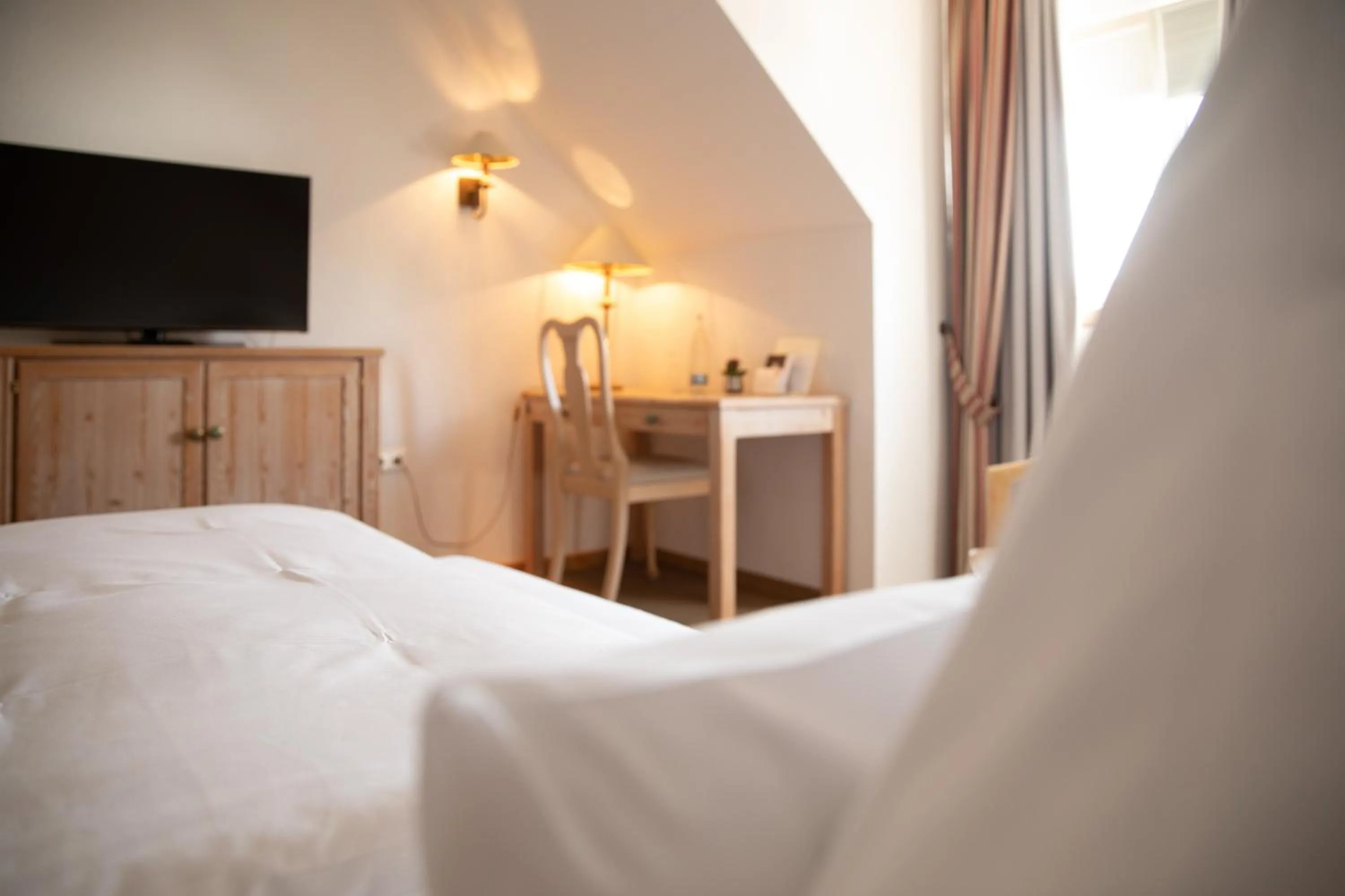 Bed in Hotel Restaurant Krone