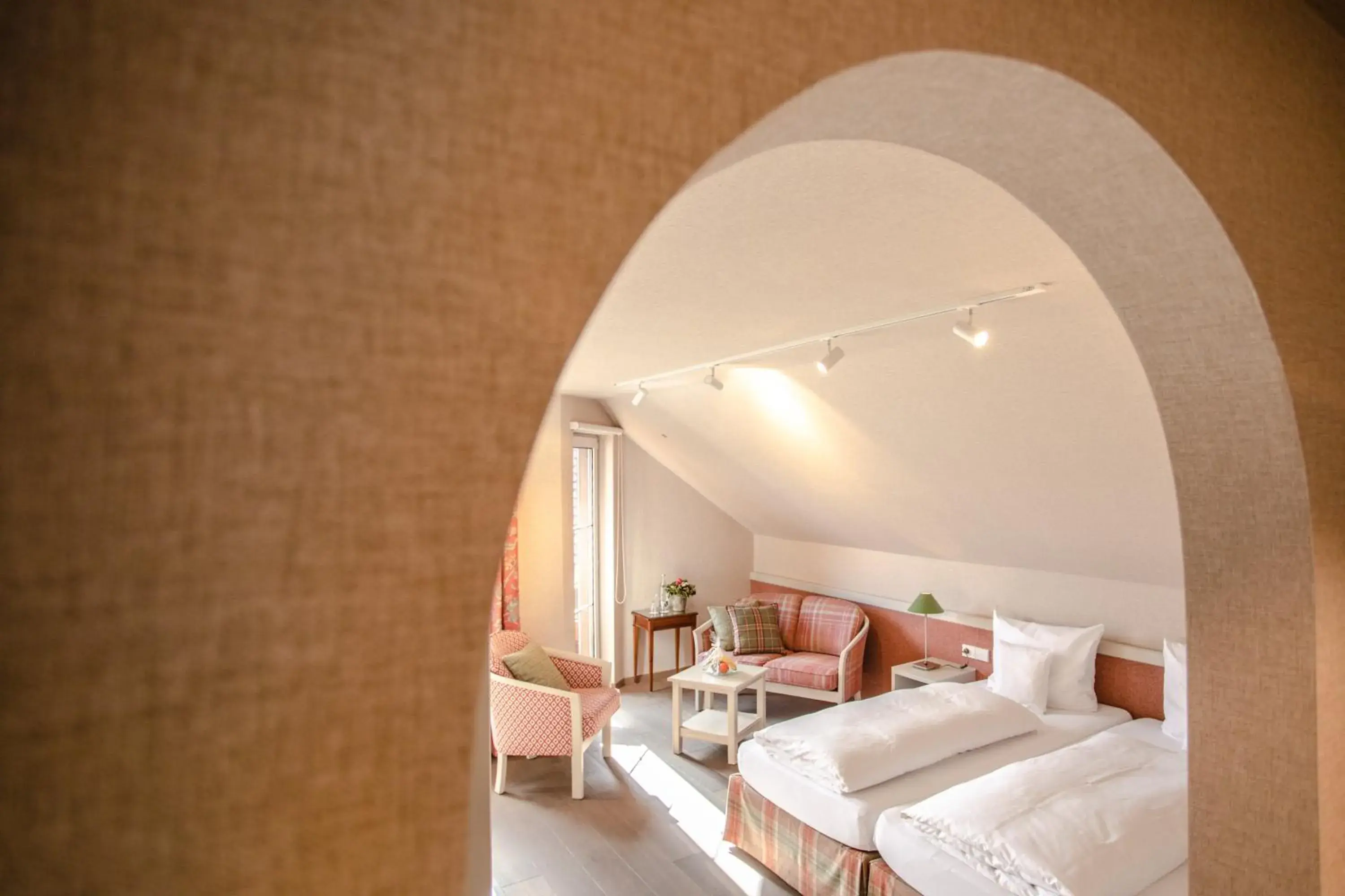 Double Room with Balcony - single occupancy in Hotel Restaurant Krone Double Room with Balcony - single occupancy in Hotel Restaurant Krone